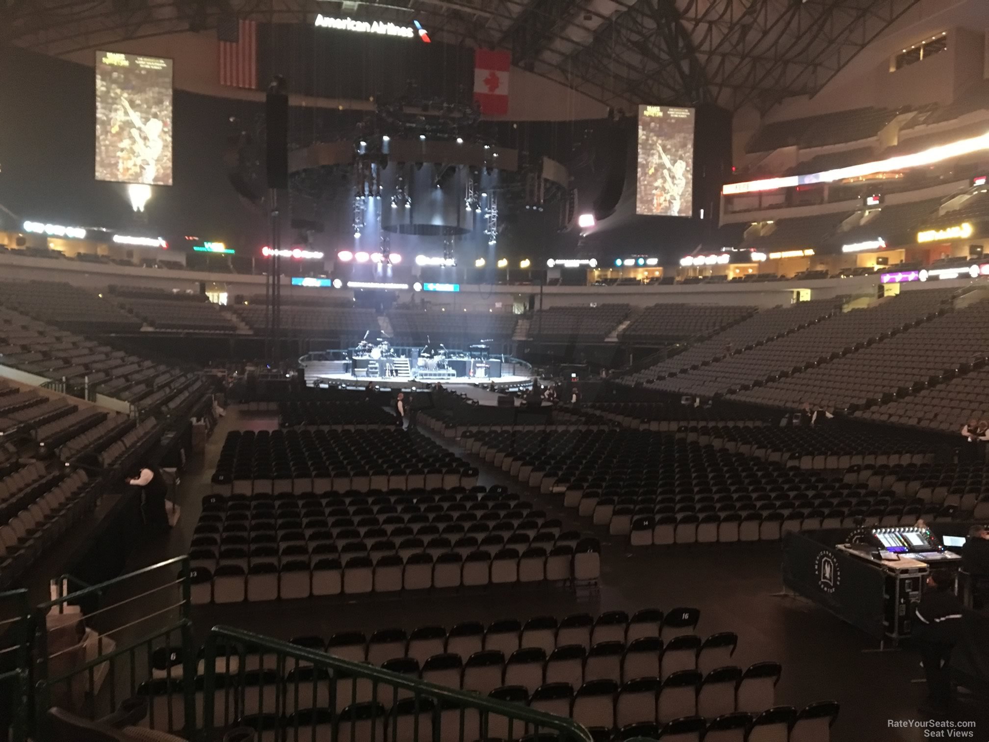 American Airlines Center Interactive Seating Chart for Mavericks