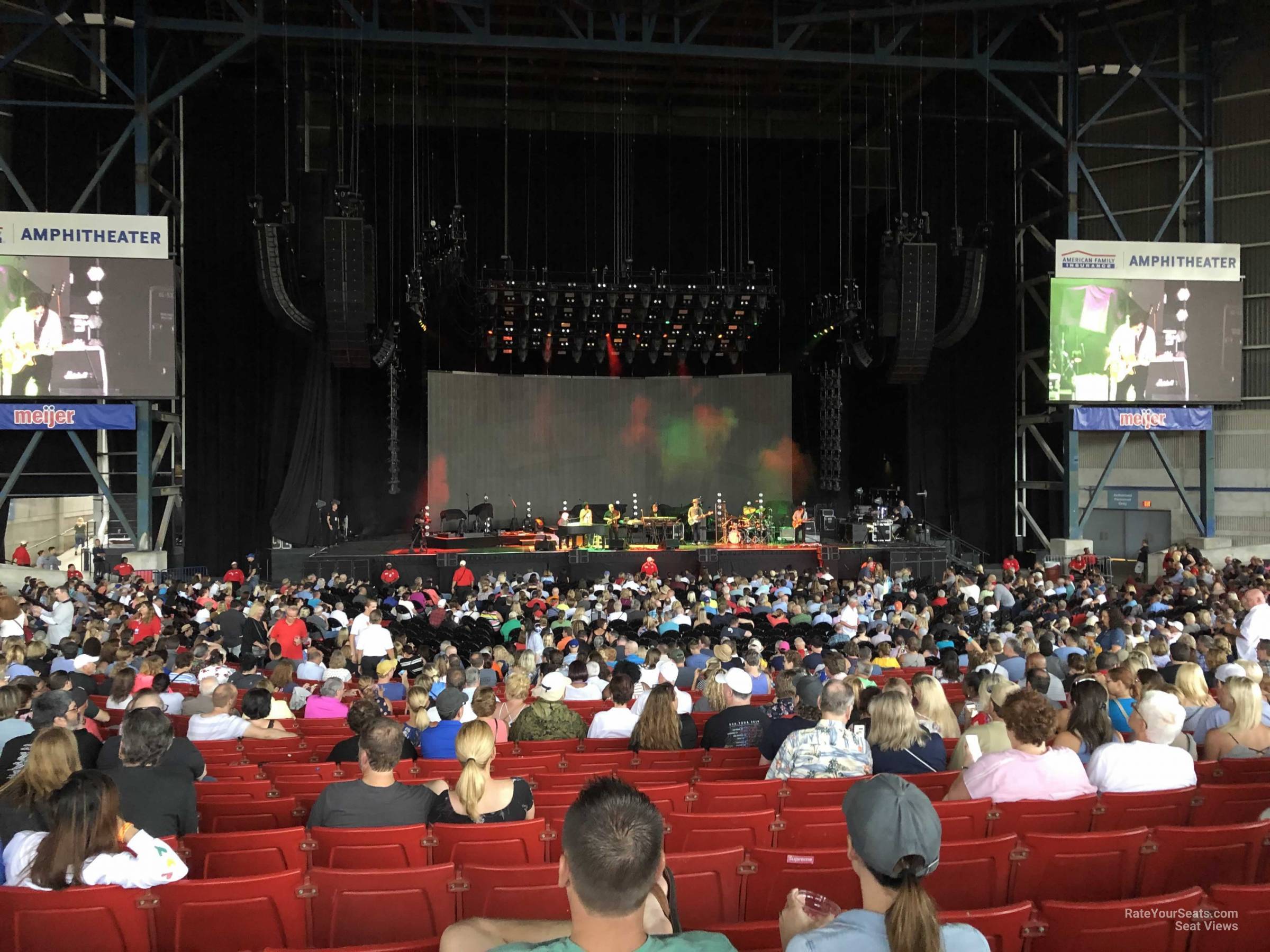 section 103, row ww seat view  - american family insurance amphitheater