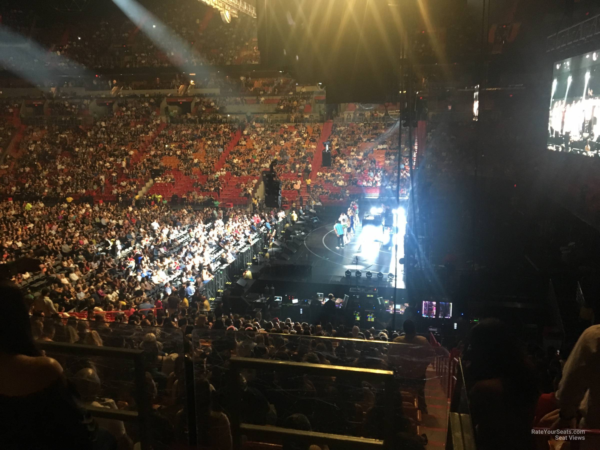 section 105, row 29 seat view  for concert - ftx arena