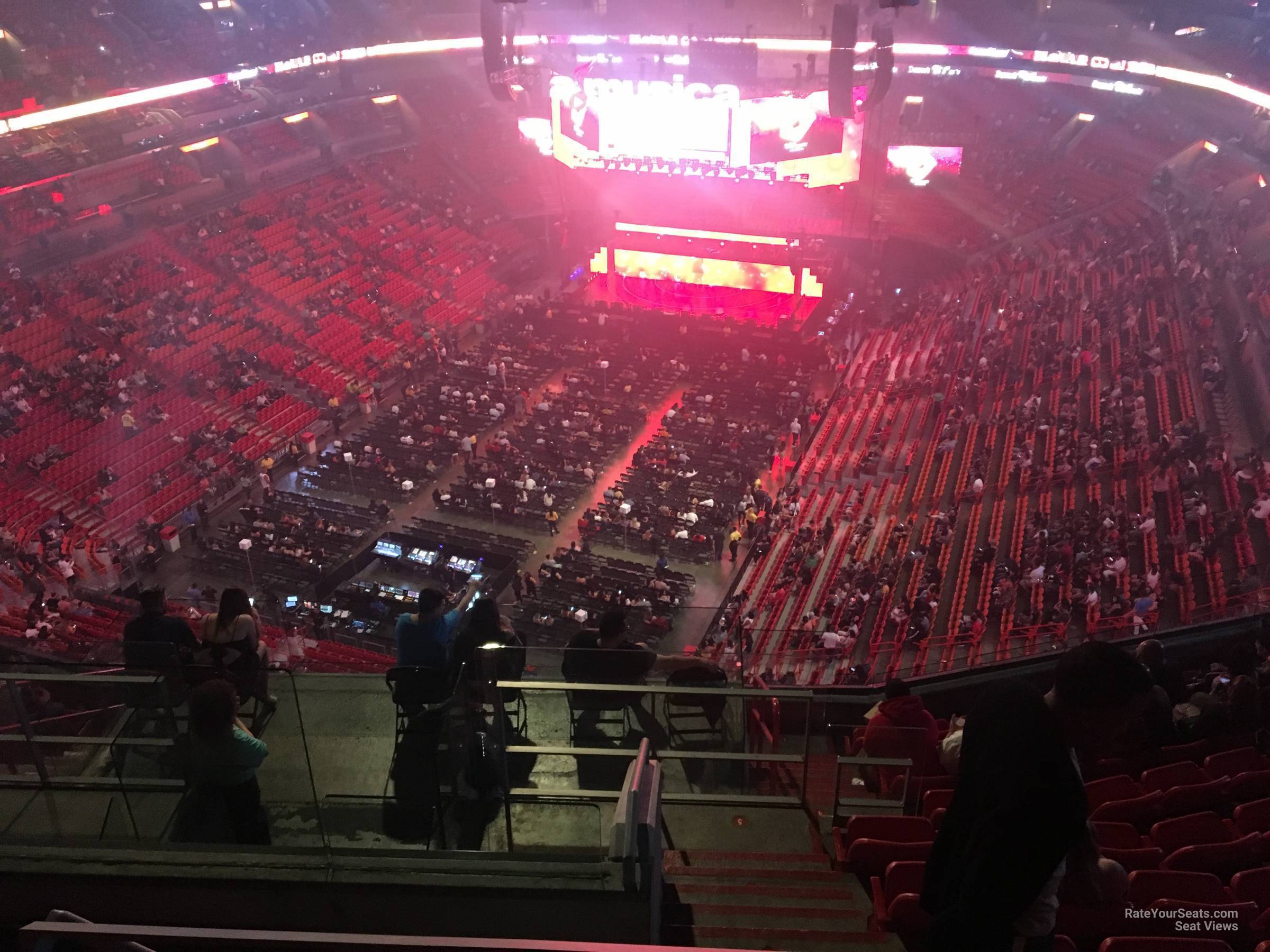 section 413, row 10 seat view  for concert - kaseya center