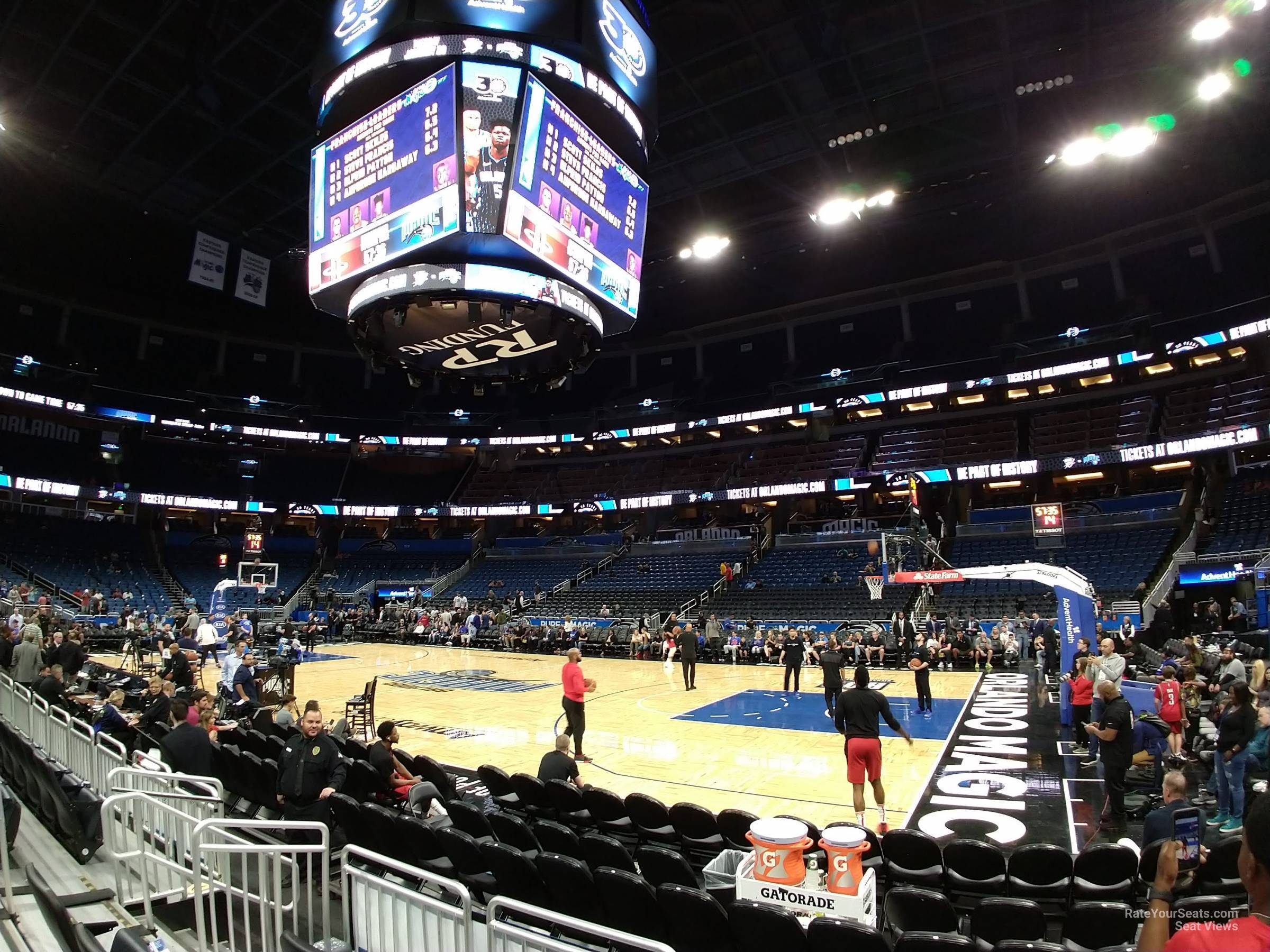 Orlando Magic Seating Chart With Rows