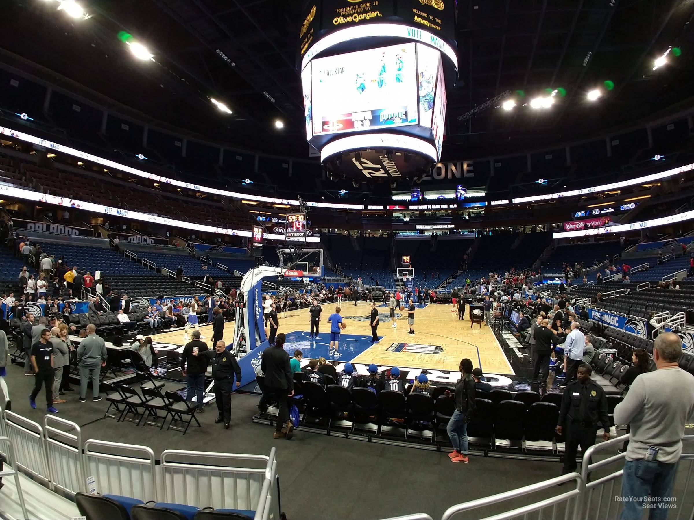 Section 109 at Kia Center