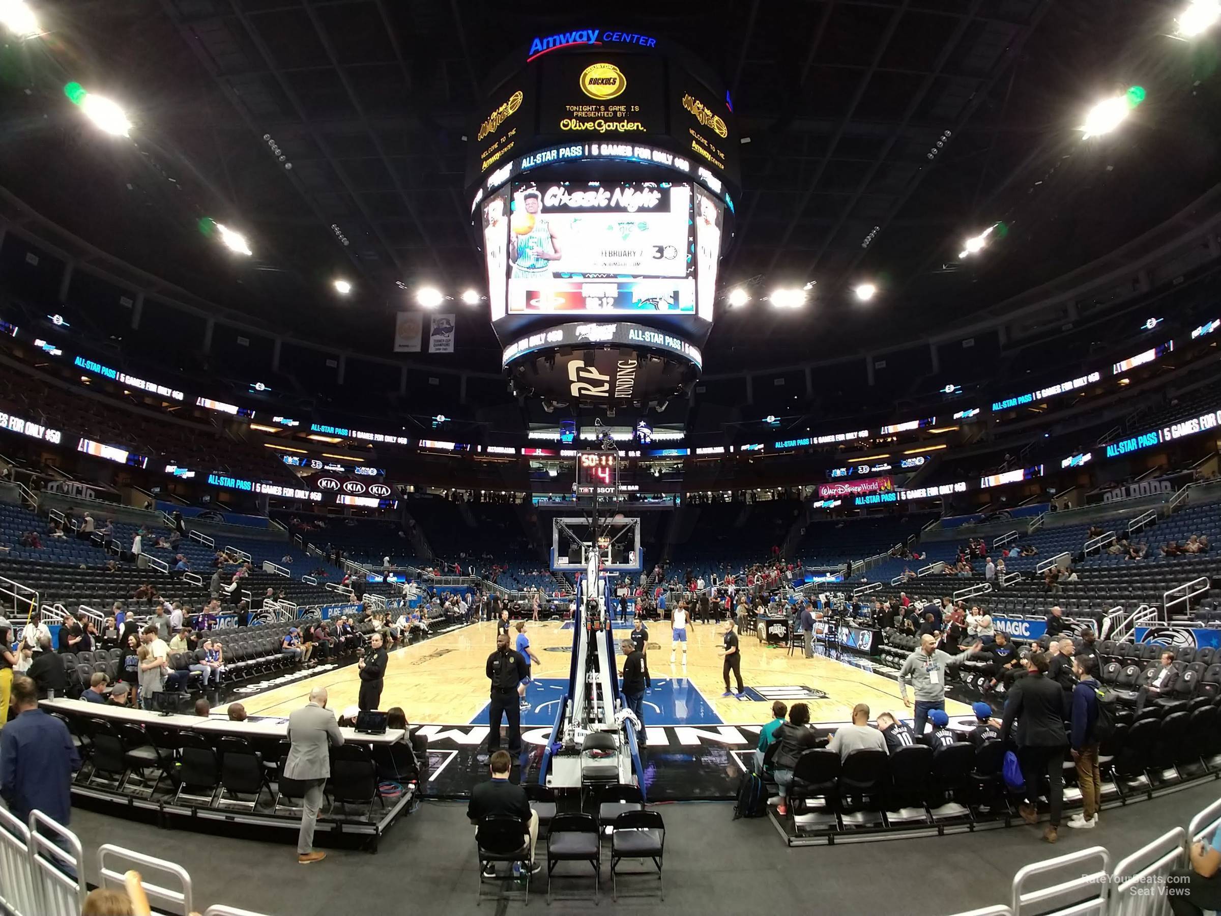 Amway Center Section 110 Orlando Magic