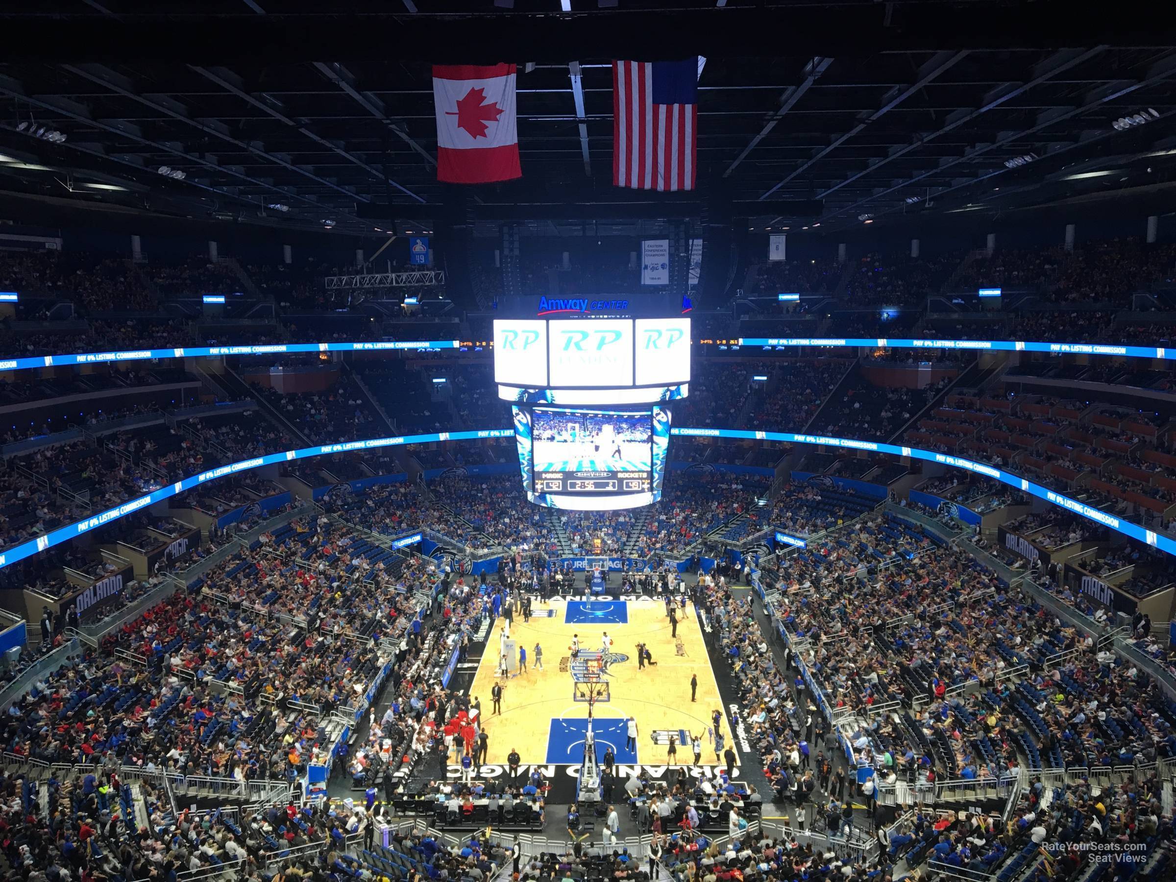 section 201, row 5 seat view  for basketball - kia center