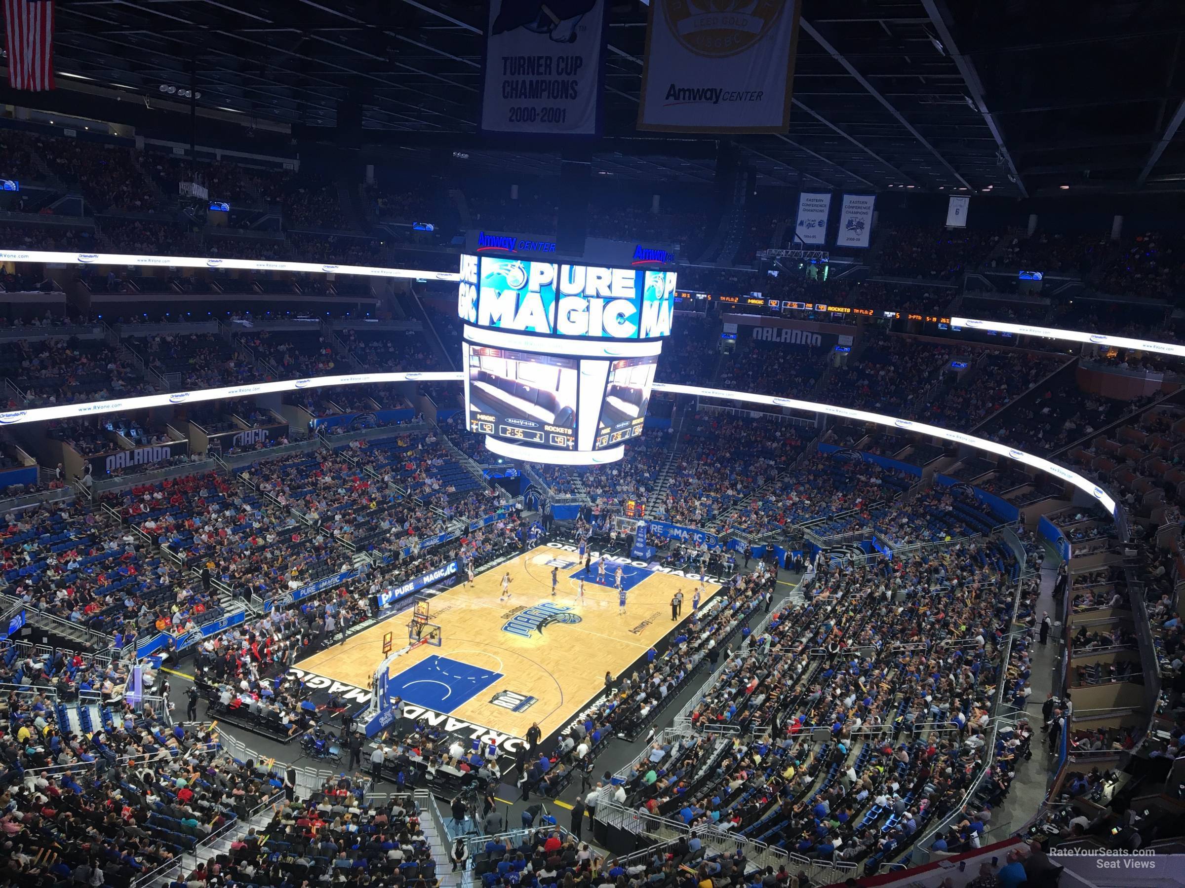 section 230, row 5 seat view  for basketball - kia center