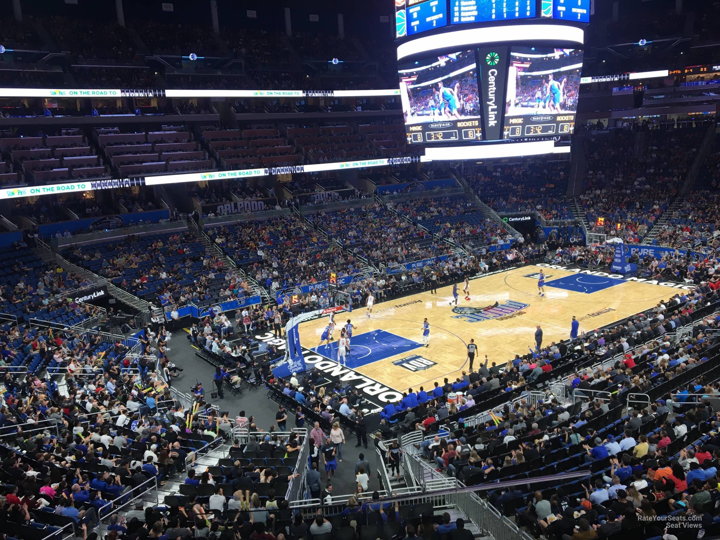 legends suite a, row g seat view  for basketball - kia center