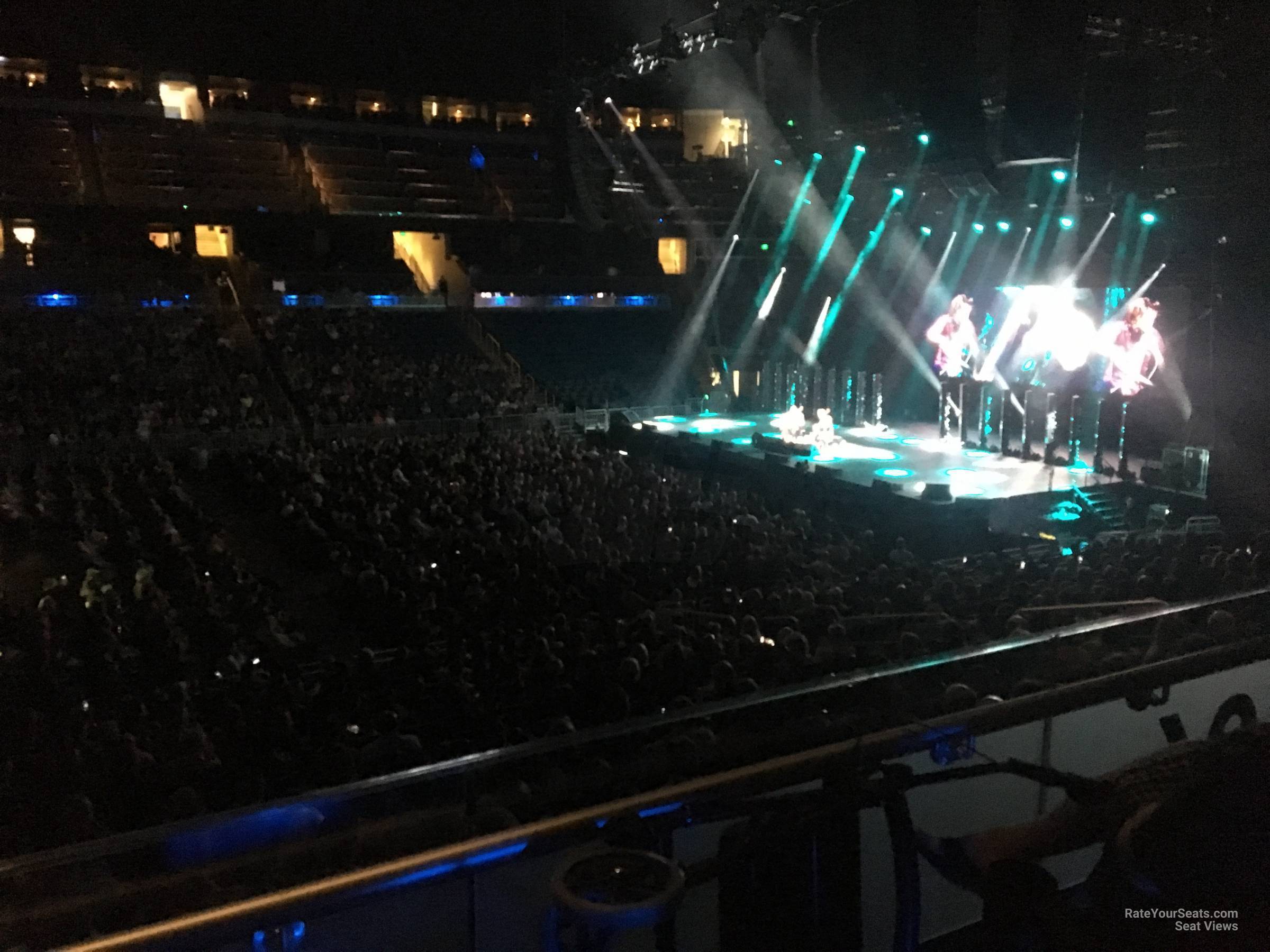section 106, row 15 seat view  for concert - amway center