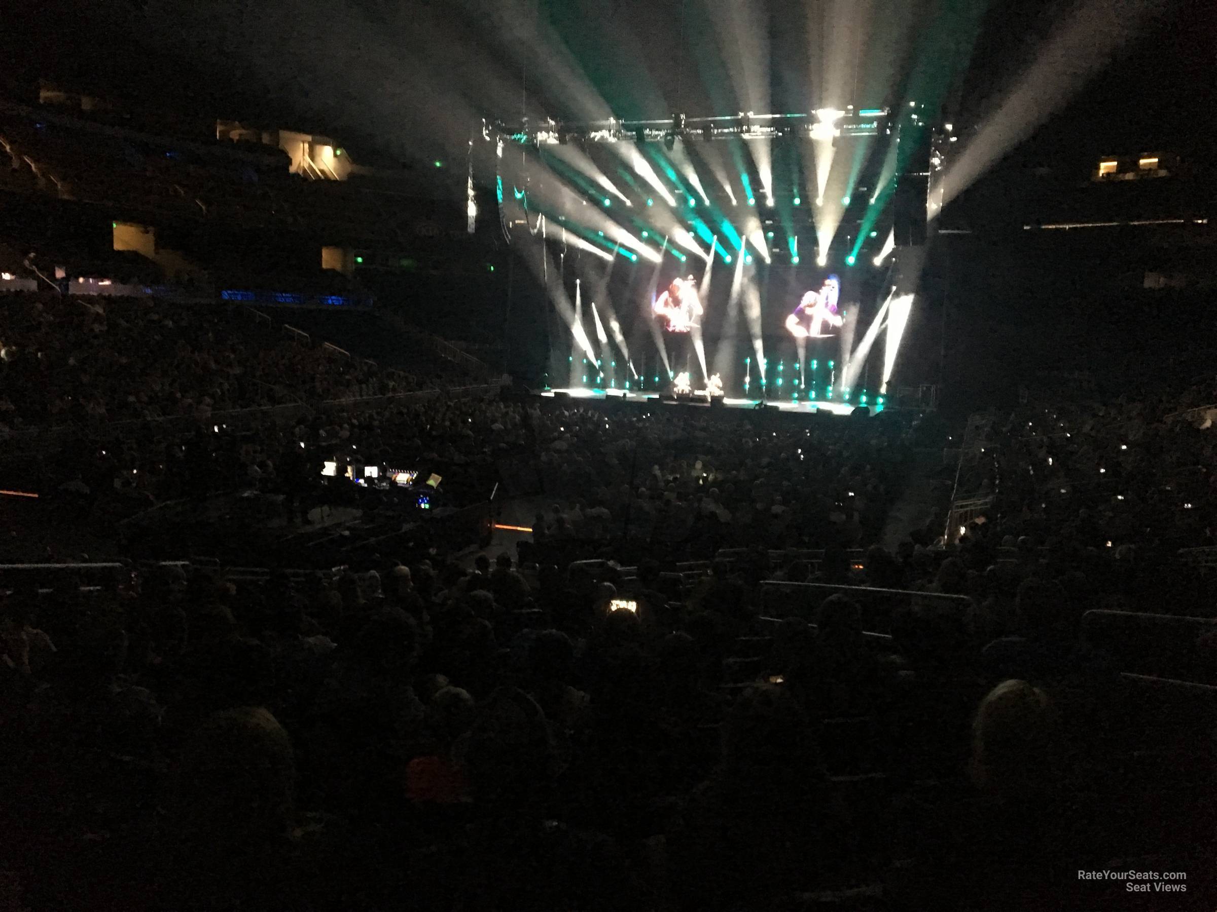 section 109, row 18 seat view  for concert - amway center