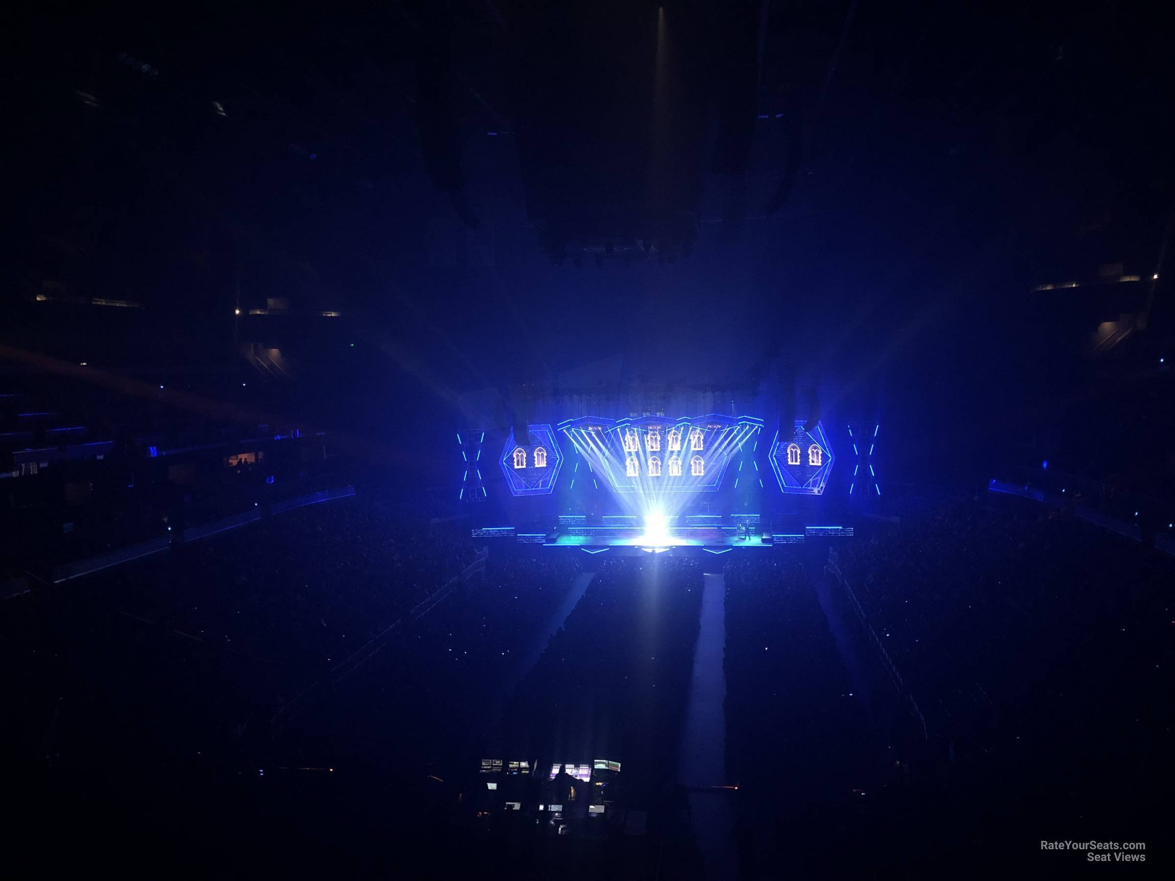 section 110a, row 32 seat view  for concert - amway center