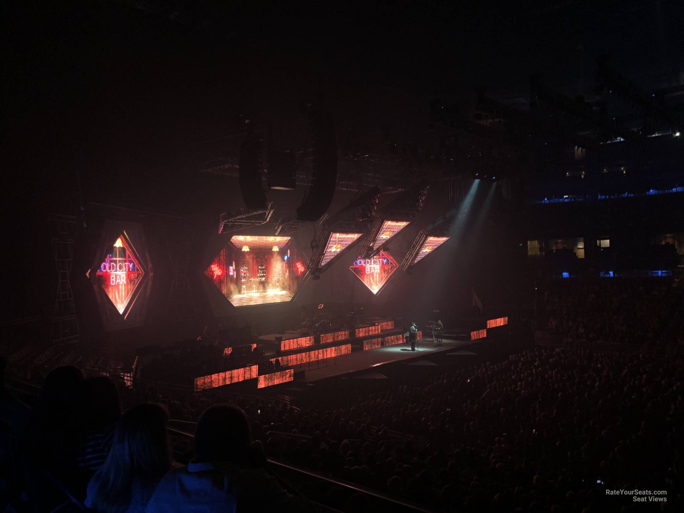 section 115, row wcc seat view  for concert - kia center