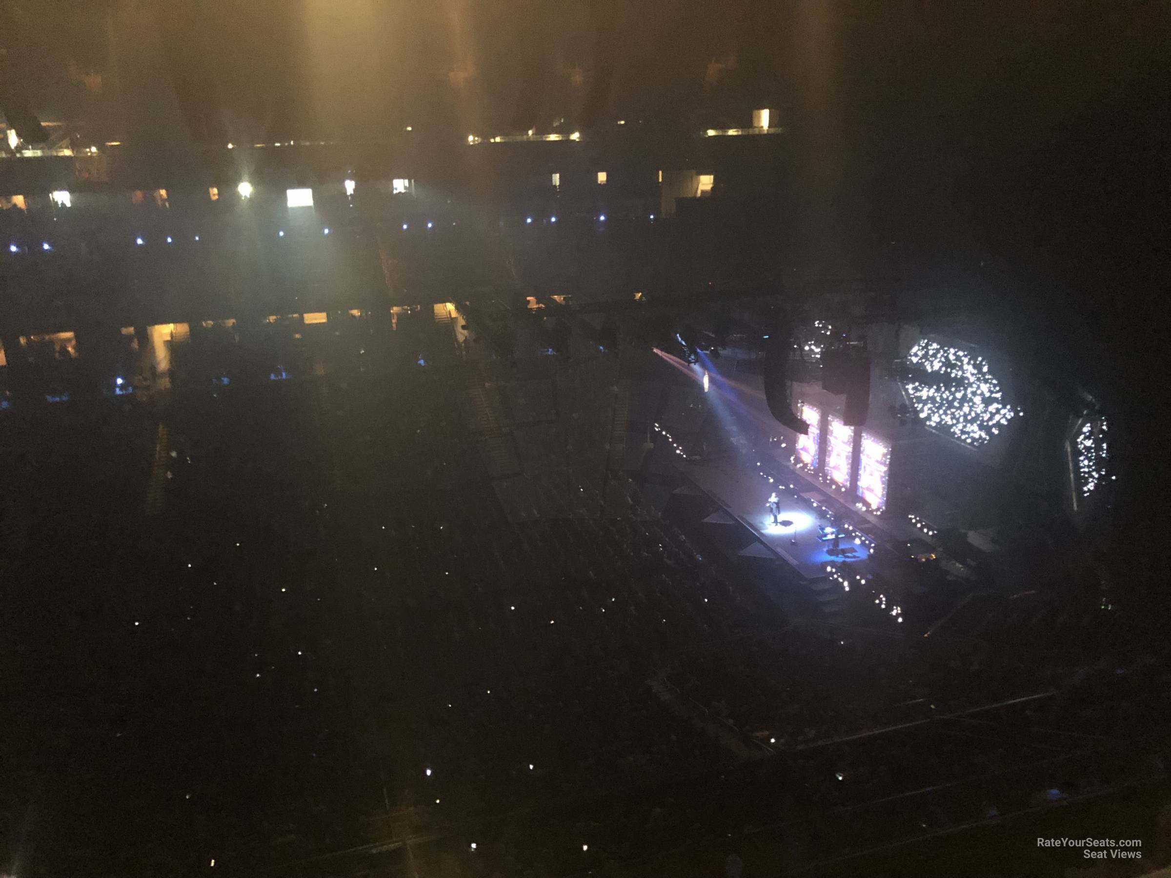 section 209, row 3 seat view  for concert - amway center