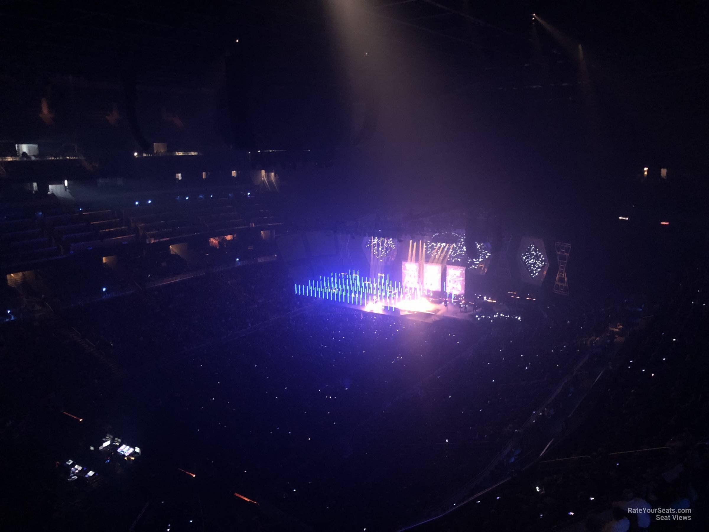 section 213, row 3 seat view  for concert - amway center