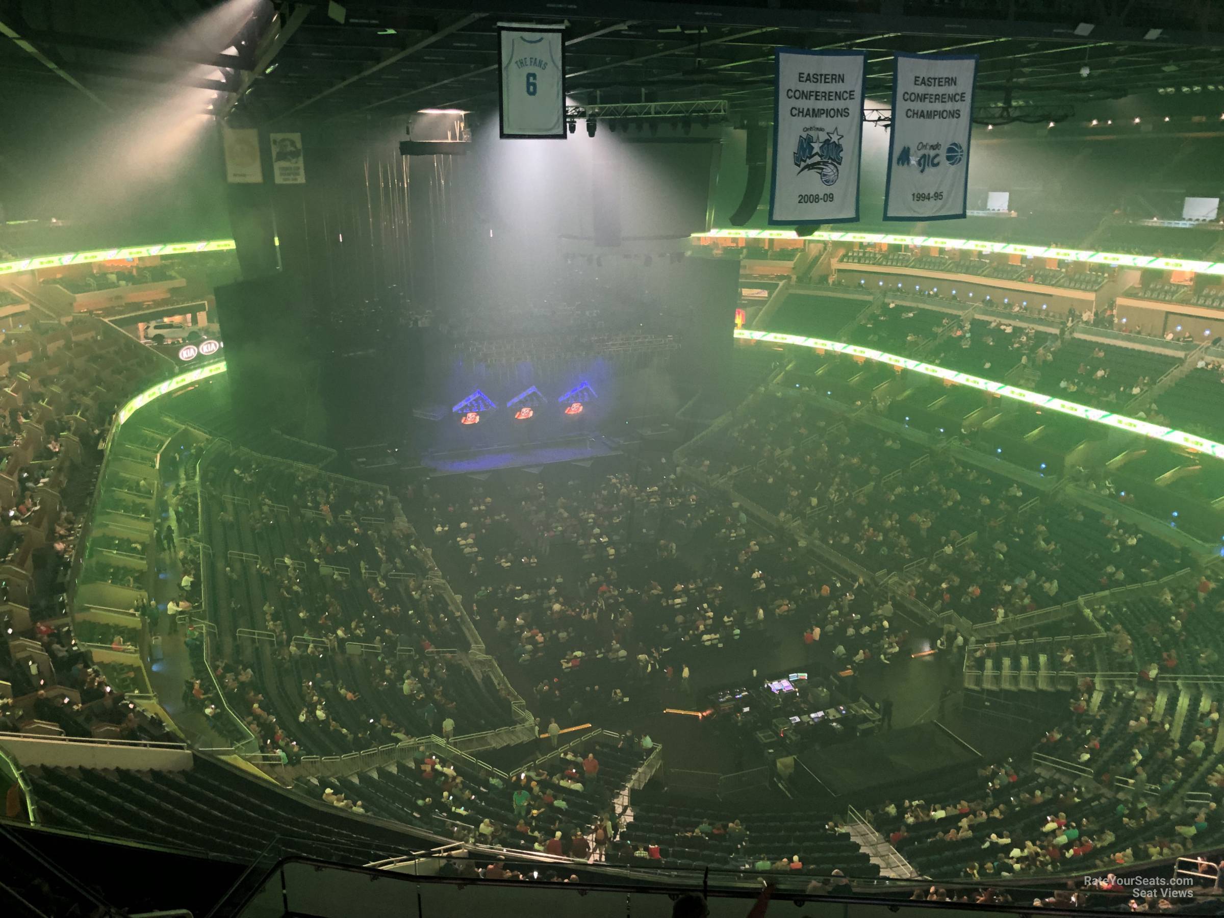 Amway Center Section 219 Concert Seating