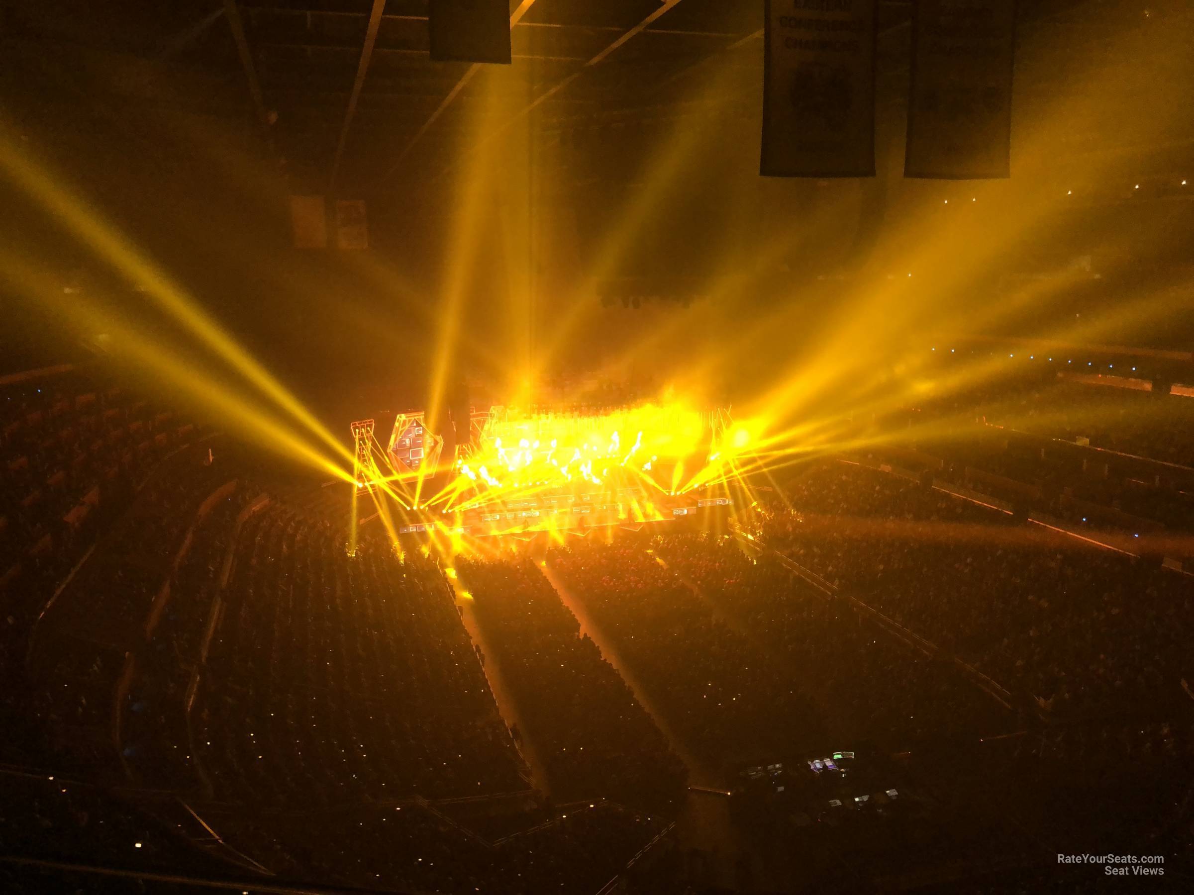 section 219, row 3 seat view  for concert - amway center