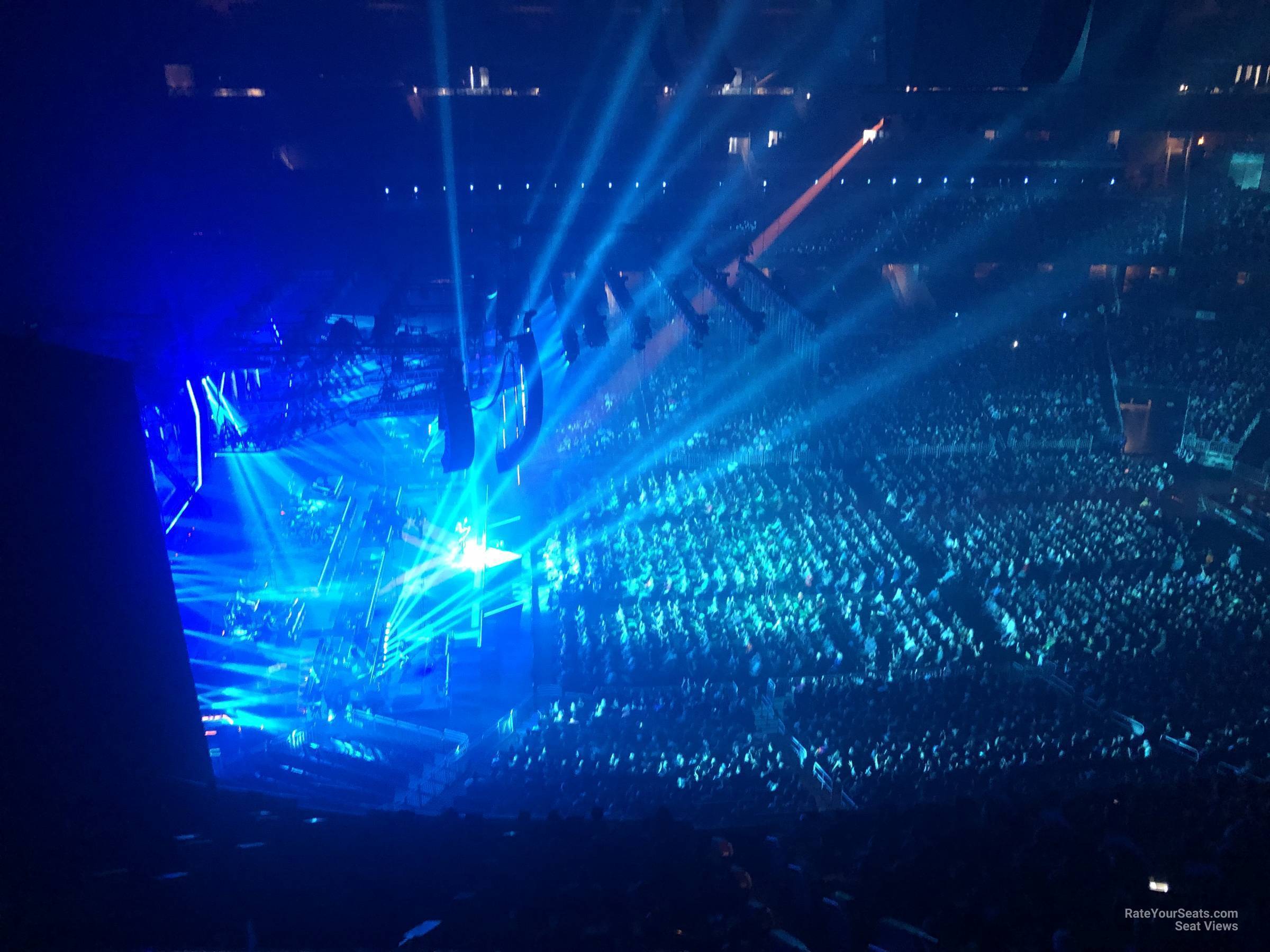section 227, row 3 seat view  for concert - kia center