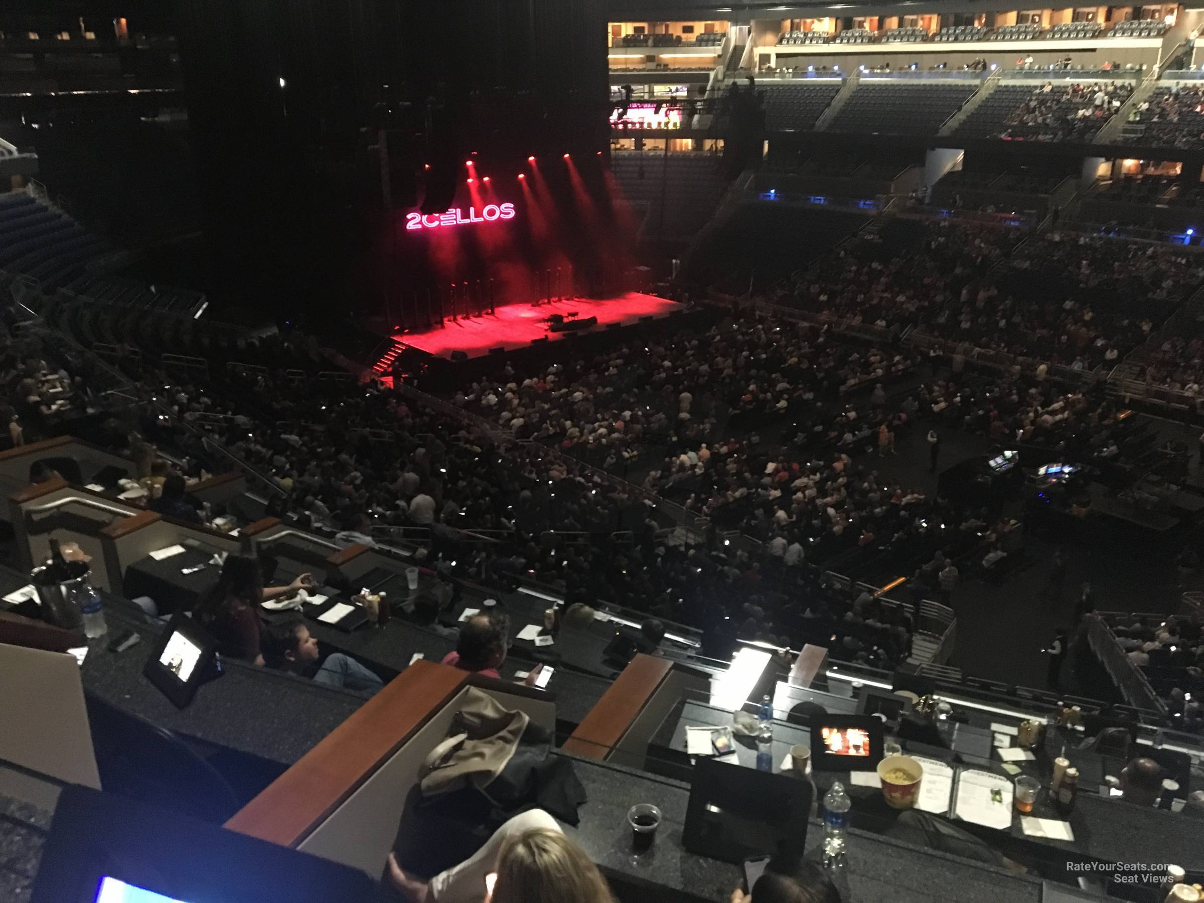 section a, row 5 seat view  for concert - amway center