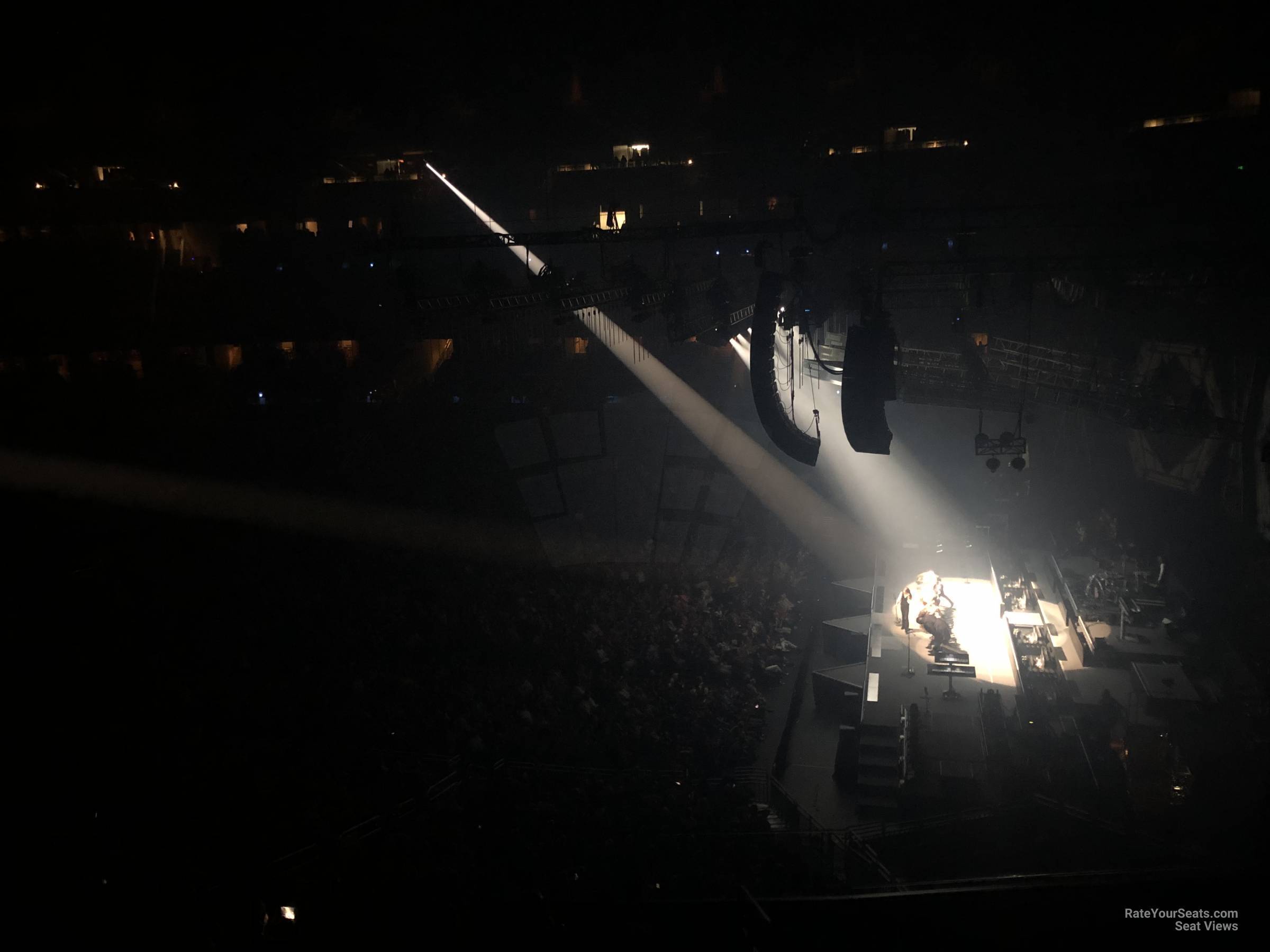 section cb, row 7 seat view  for concert - amway center