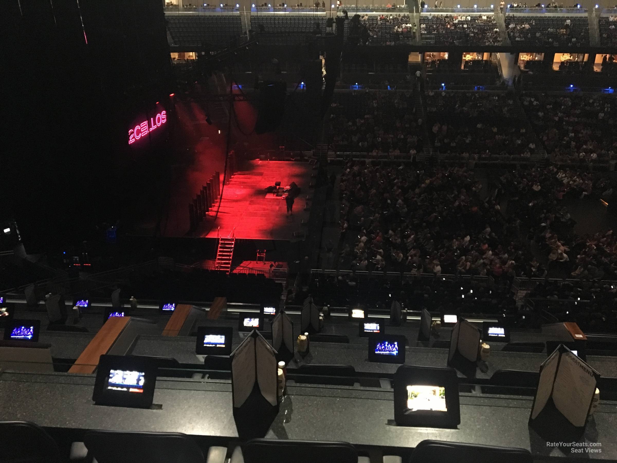 section i, row 5 seat view  for concert - amway center