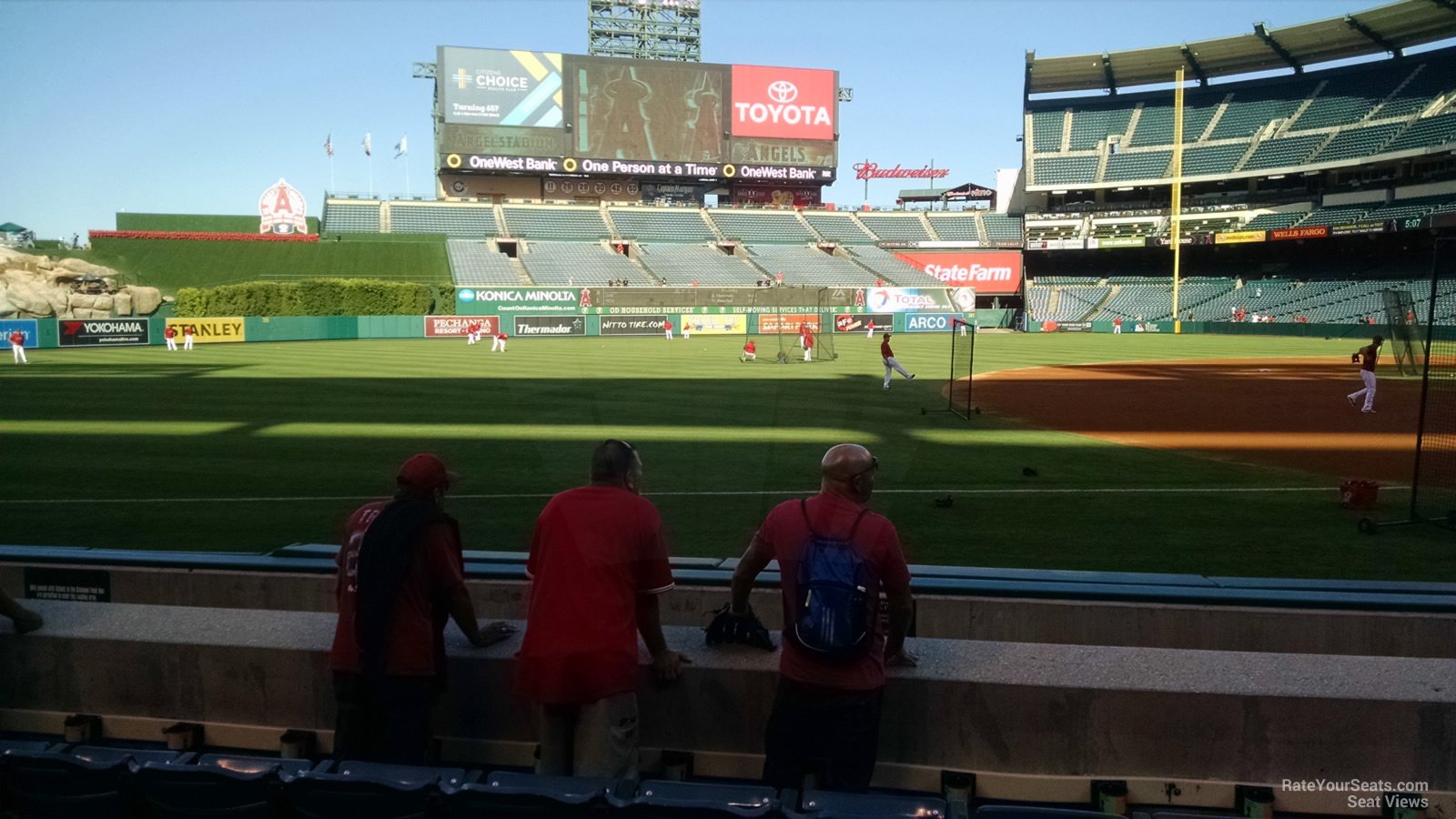 Angel Stadium Section 109 - RateYourSeats.com