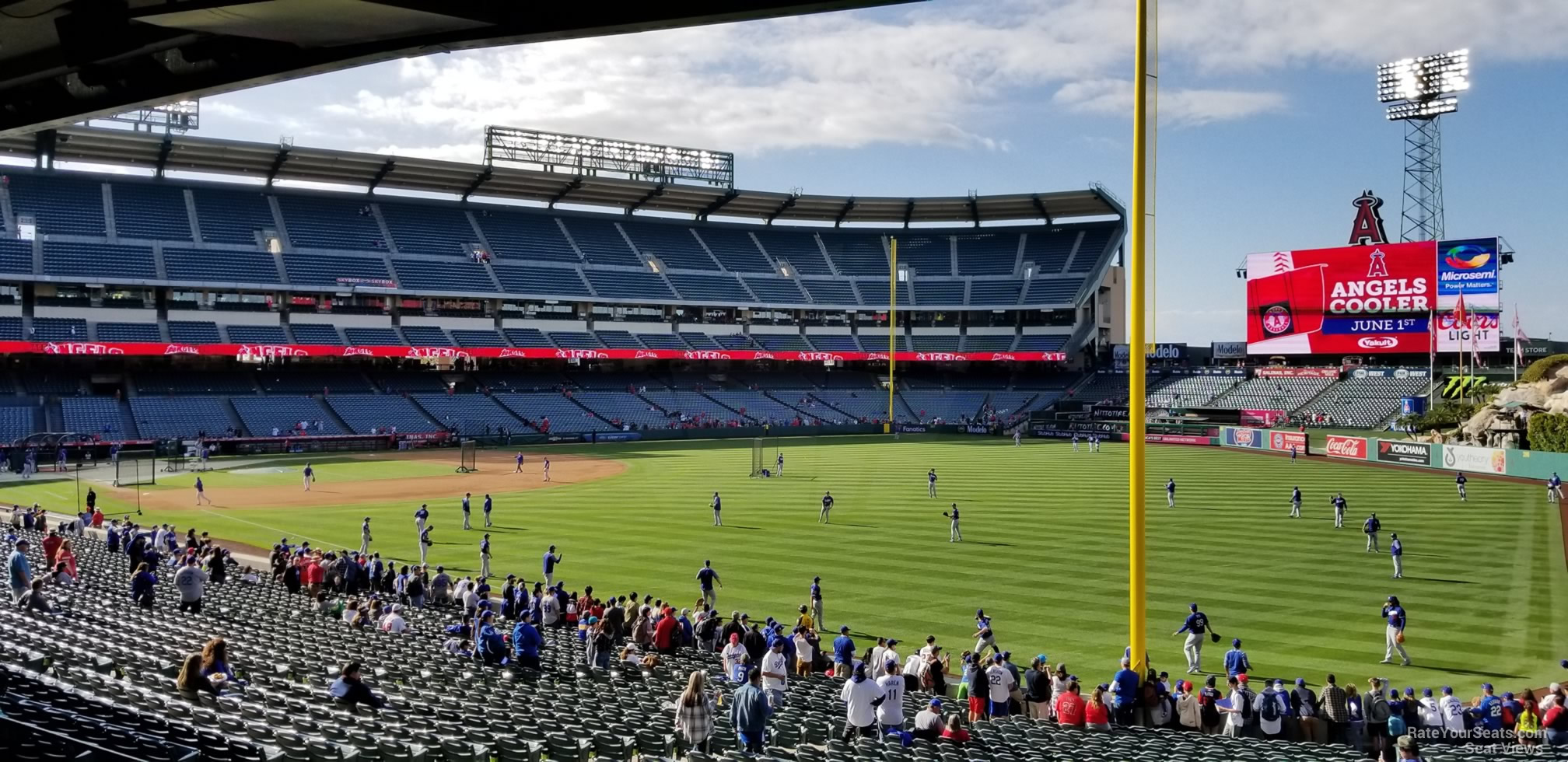 Angel Stadium Football Seating Chart