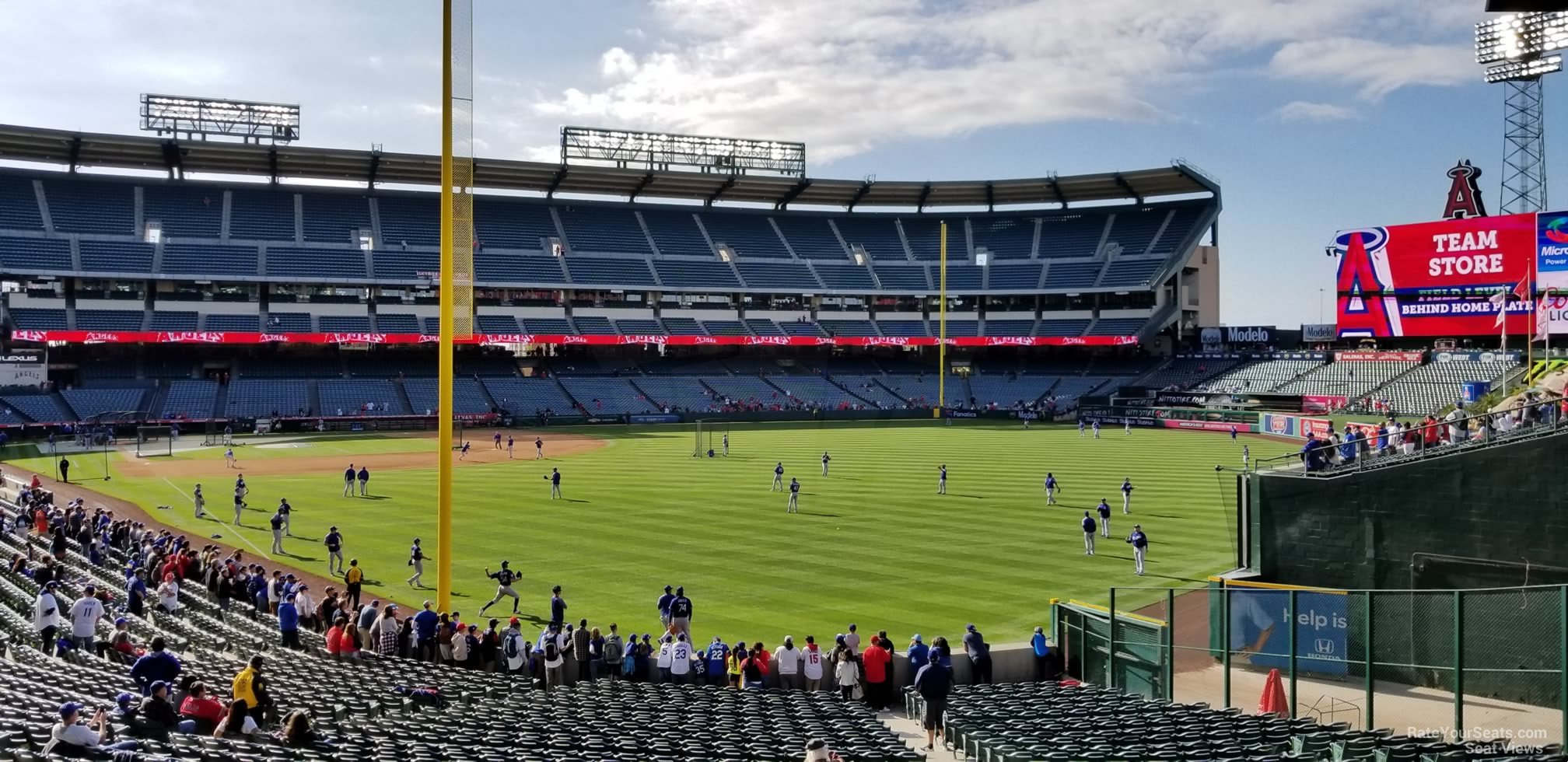 Angel Stadium Football Seating Chart