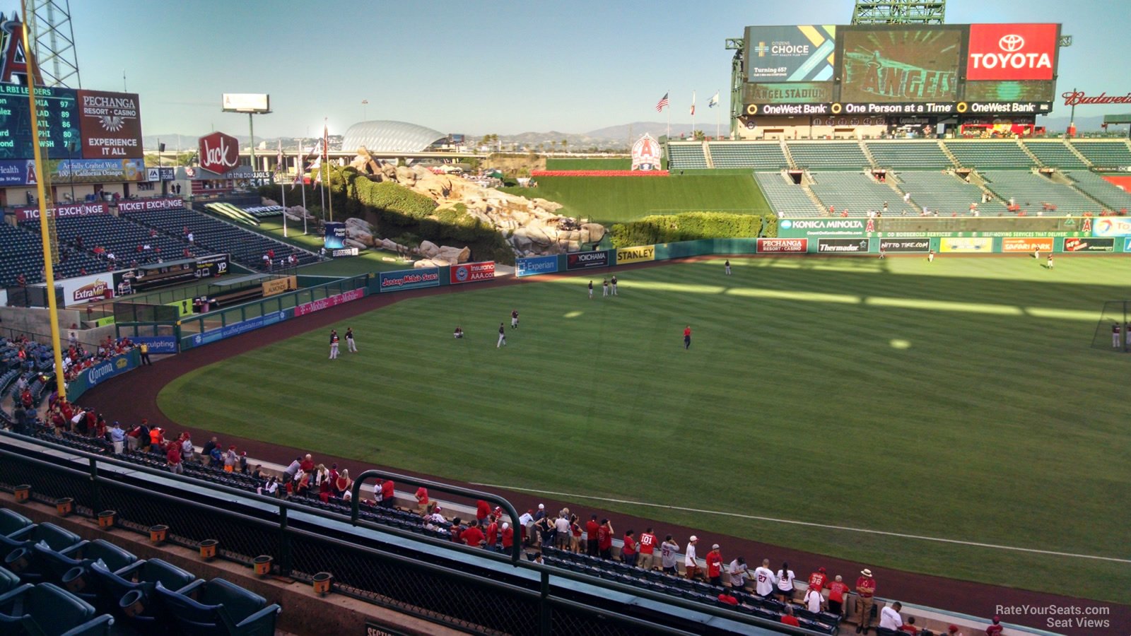 Angel Stadium Seating Chart Rows