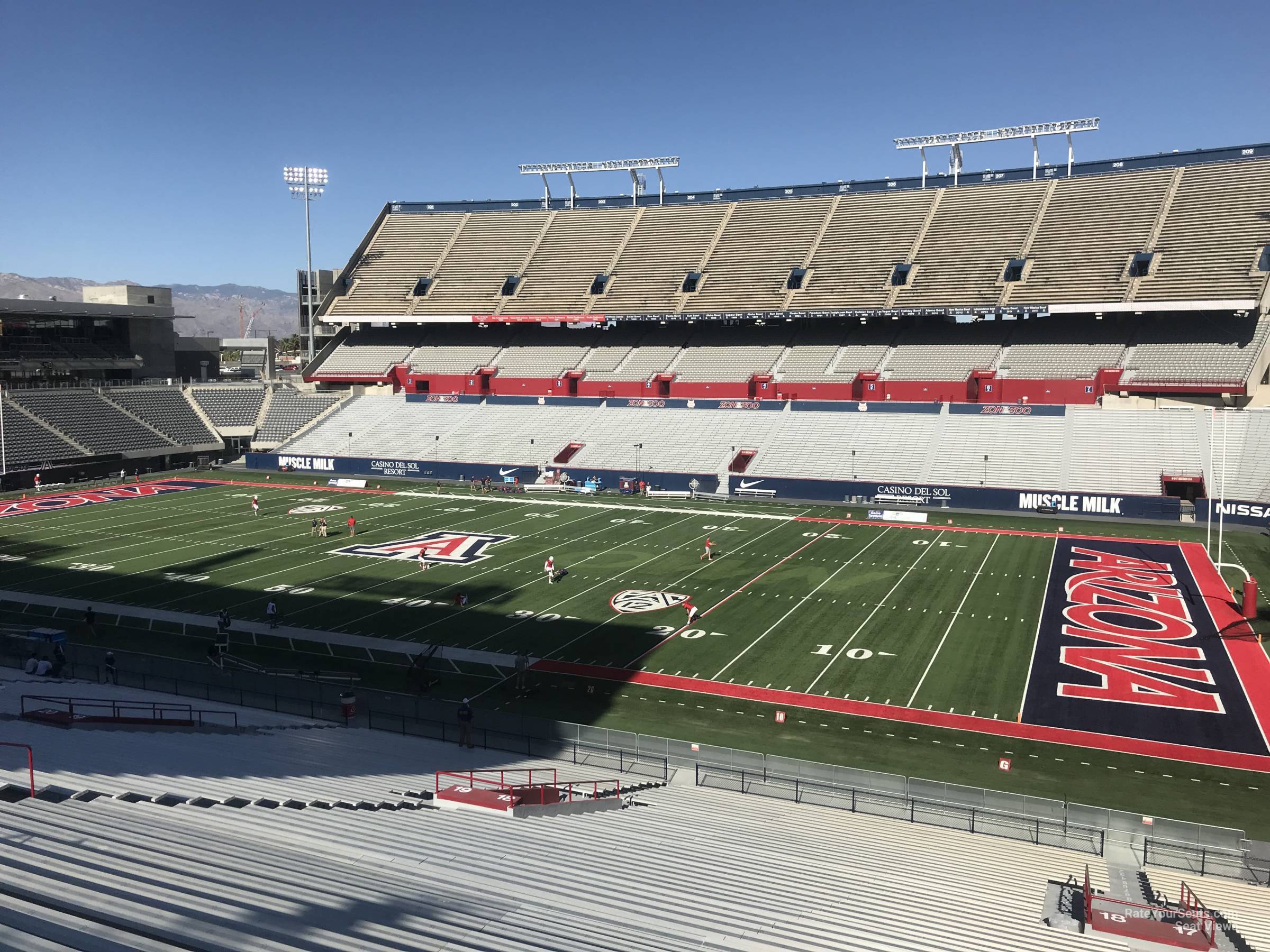 Arizona Wildcats Football Stadium Seating Chart