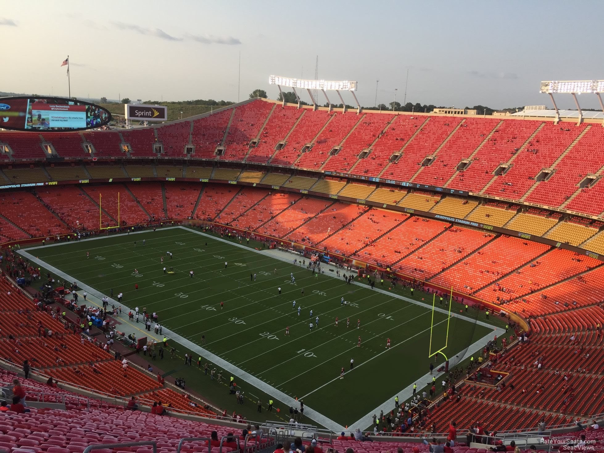 Arrowhead Stadium Section 317 - RateYourSeats.com
