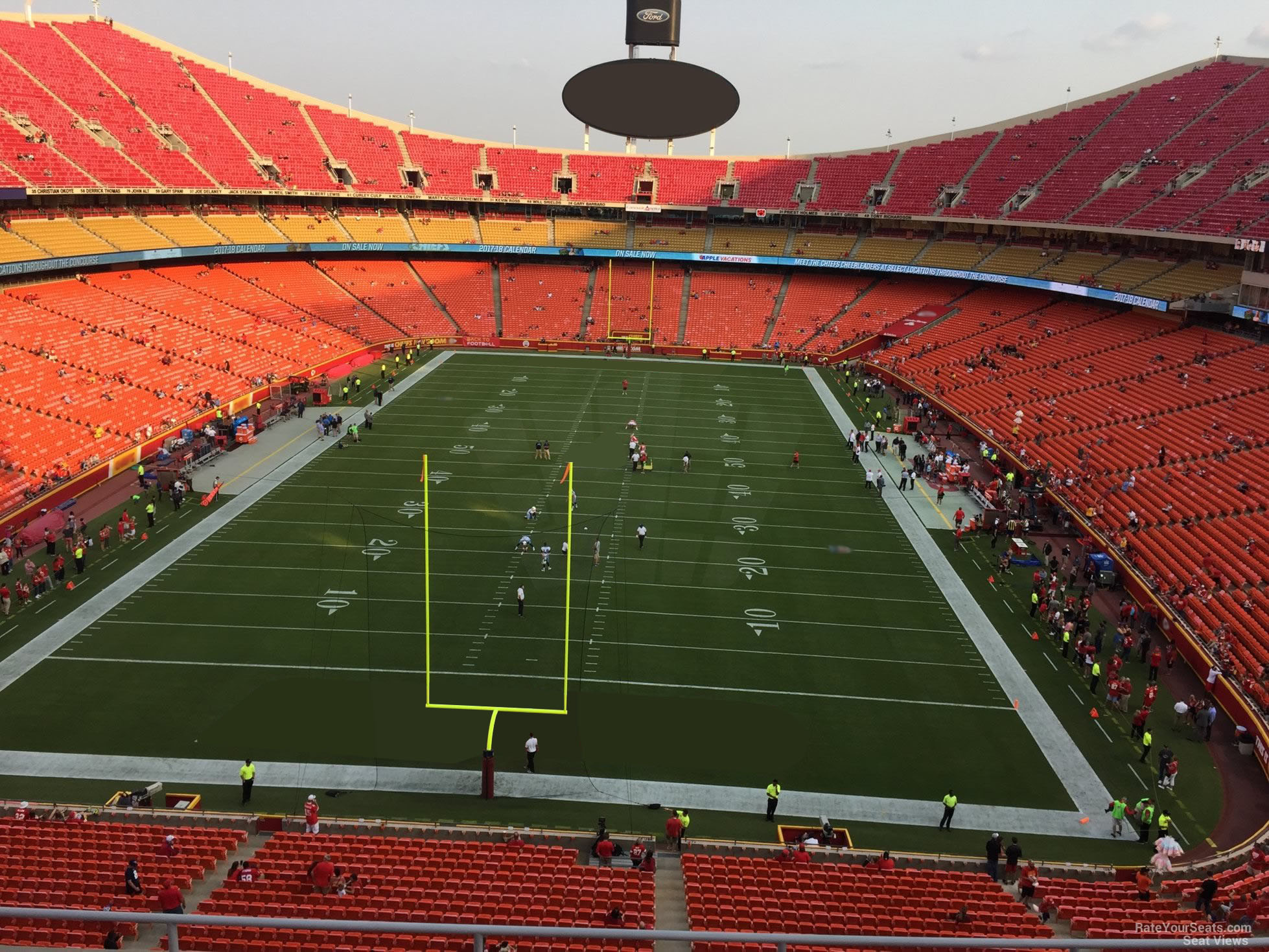 section 335, row 7 seat view  - arrowhead stadium