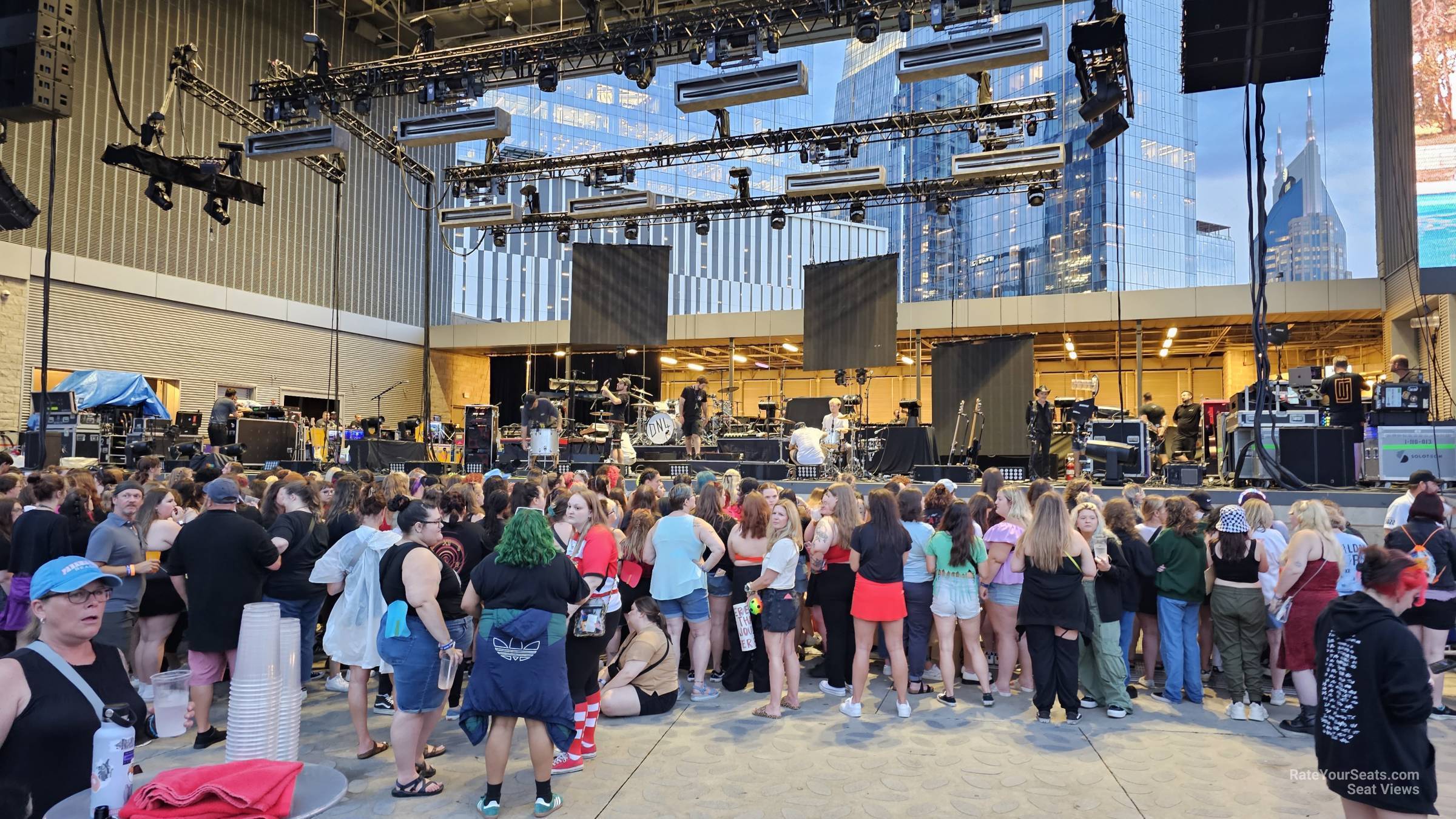 section 1, row jj seat view - ascend amphitheater