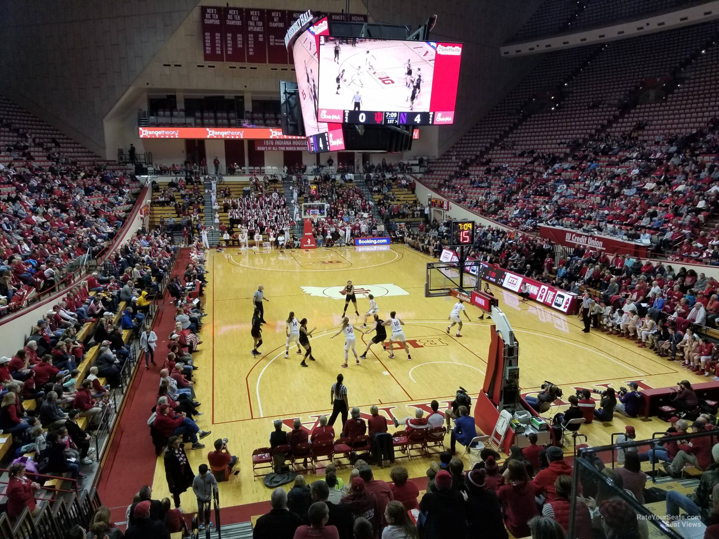 section 7, row 19 seat view  - assembly hall