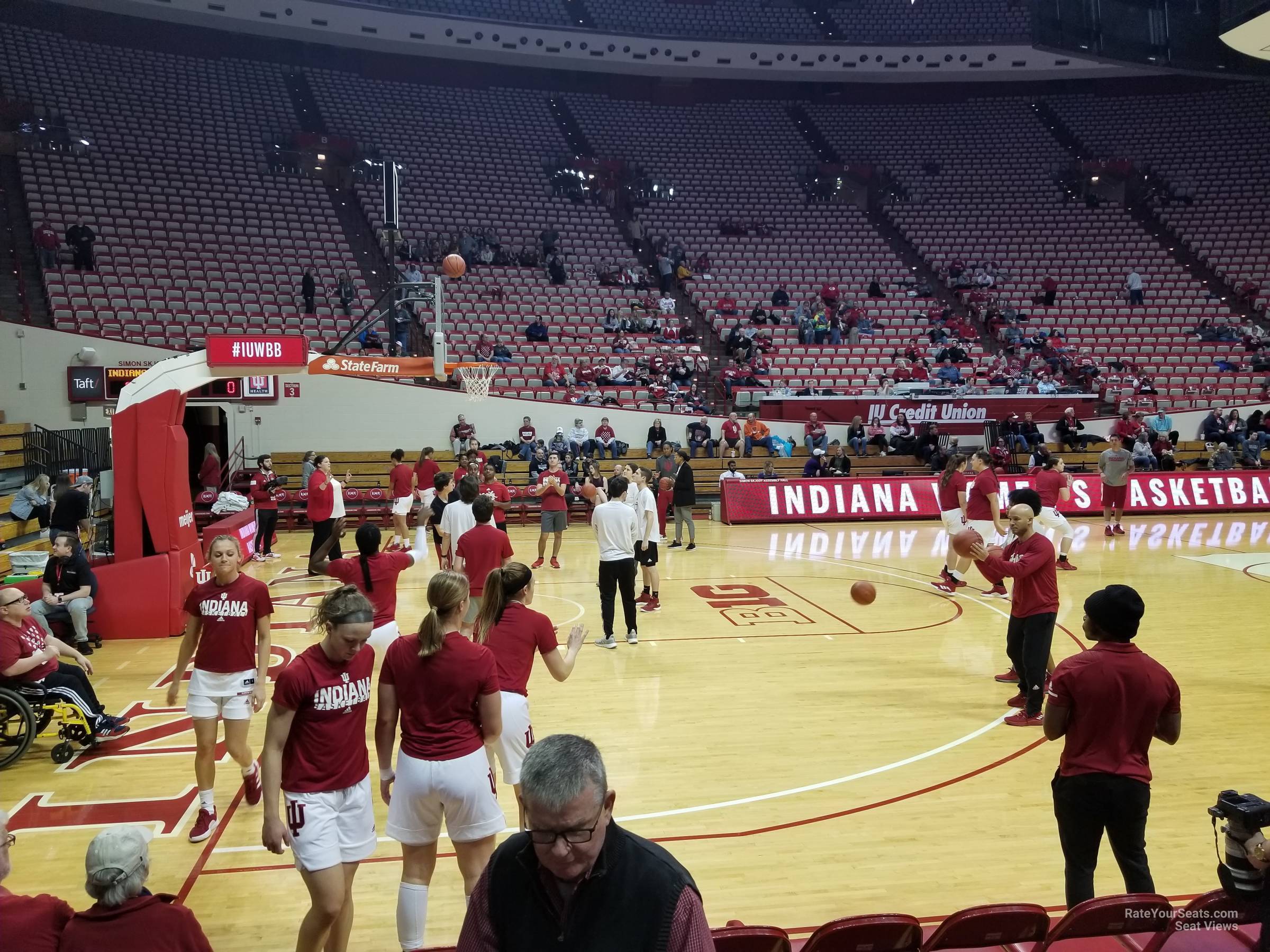 Section 9 at Assembly Hall