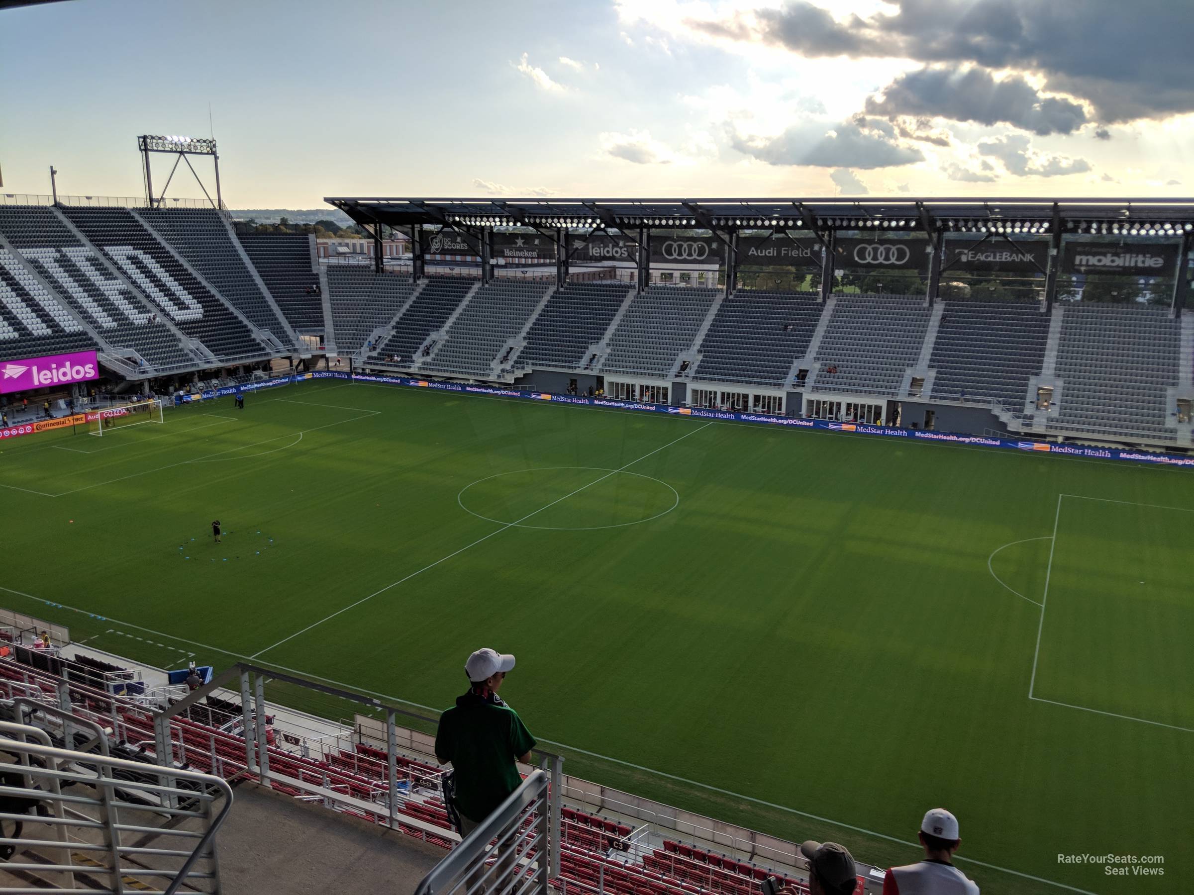 section 203, row 6 seat view  - audi field