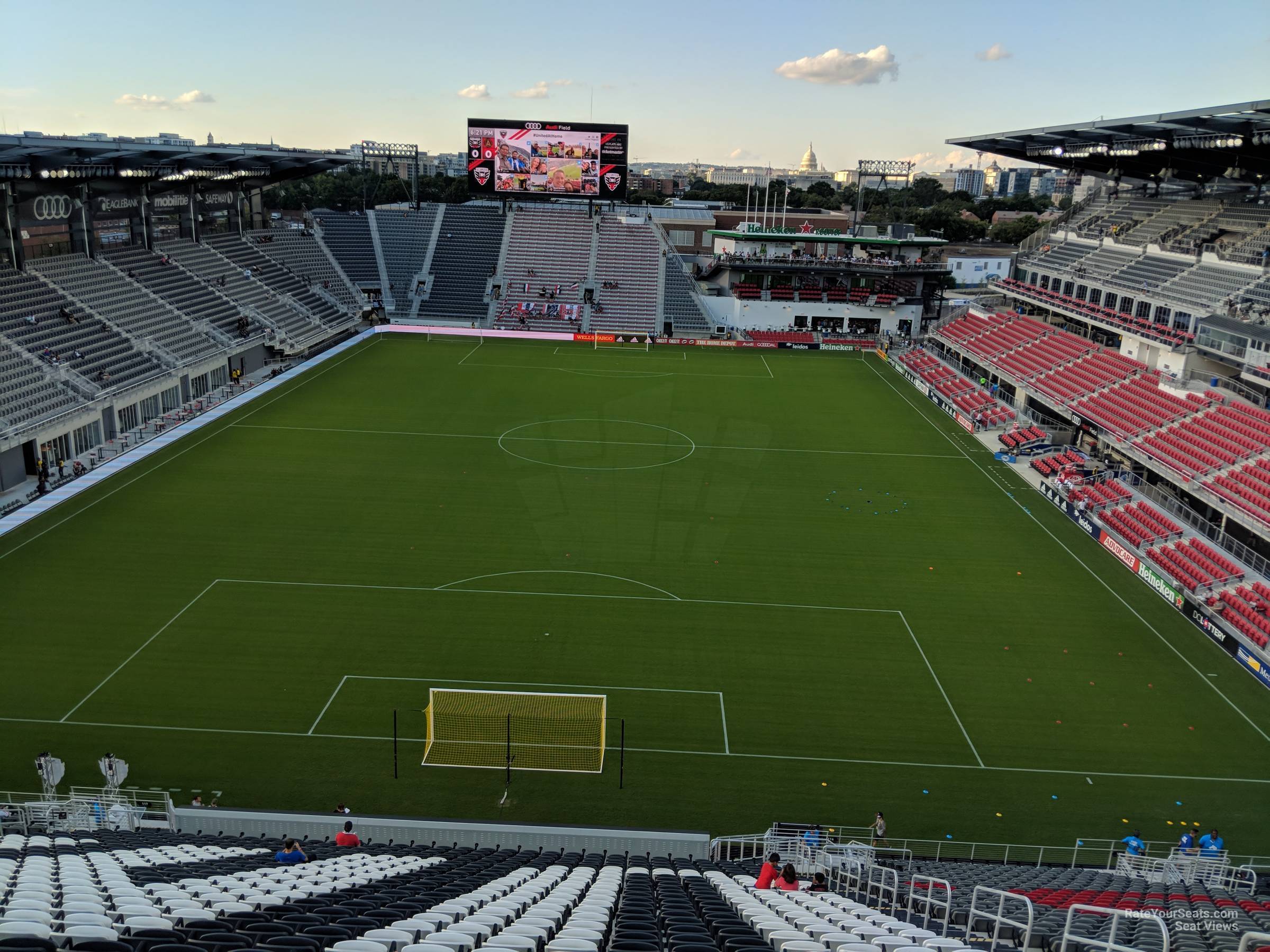 section 117, row 37 seat view  - audi field