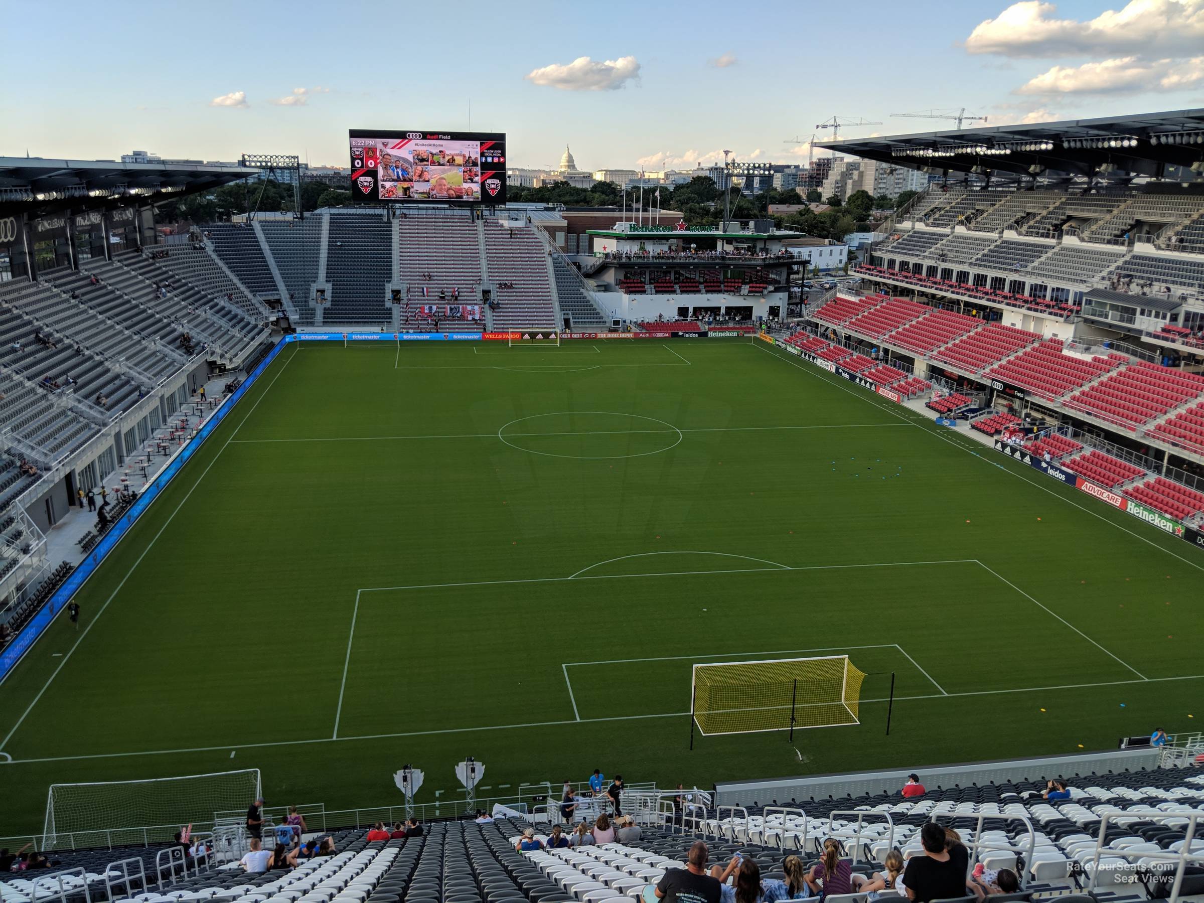 section 118, row 37 seat view  - audi field