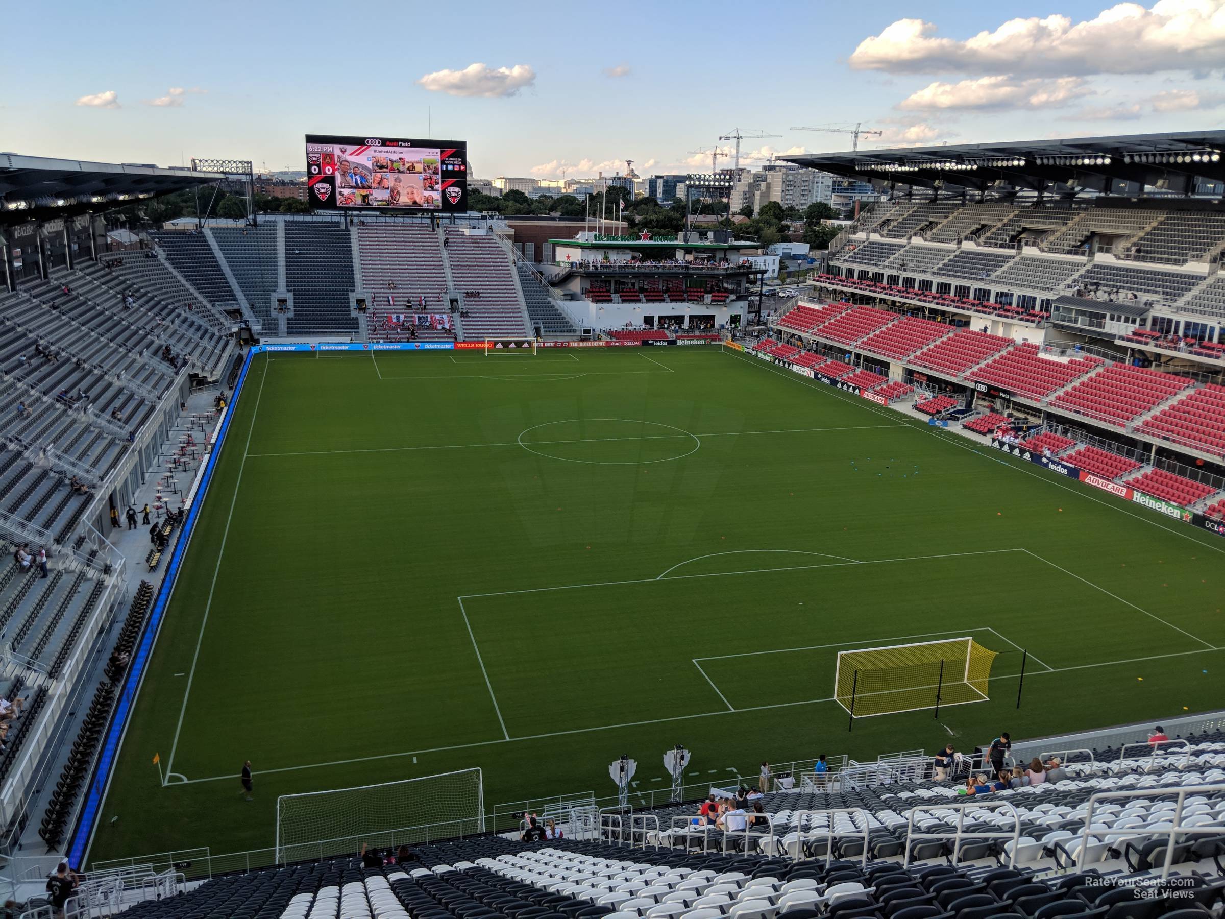 section 119, row 37 seat view  - audi field