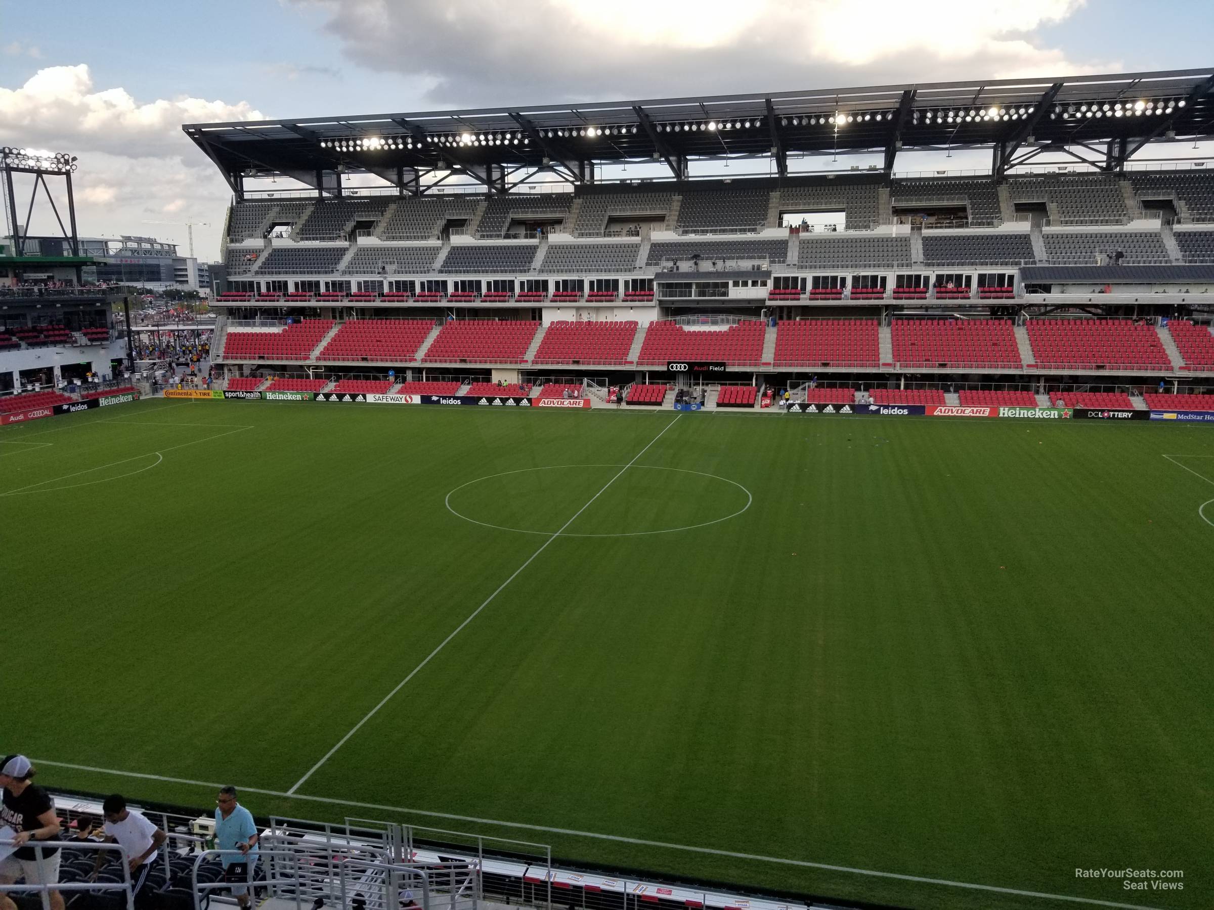 section 126, row 19 seat view  - audi field