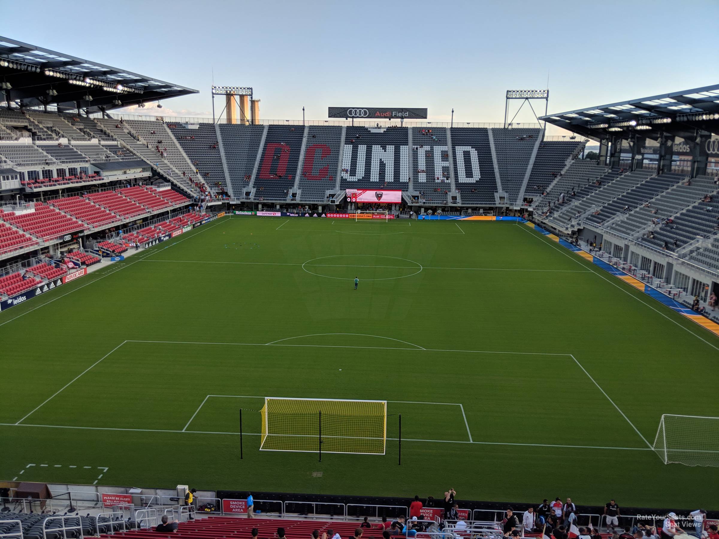 section 137, row 28 seat view  - audi field