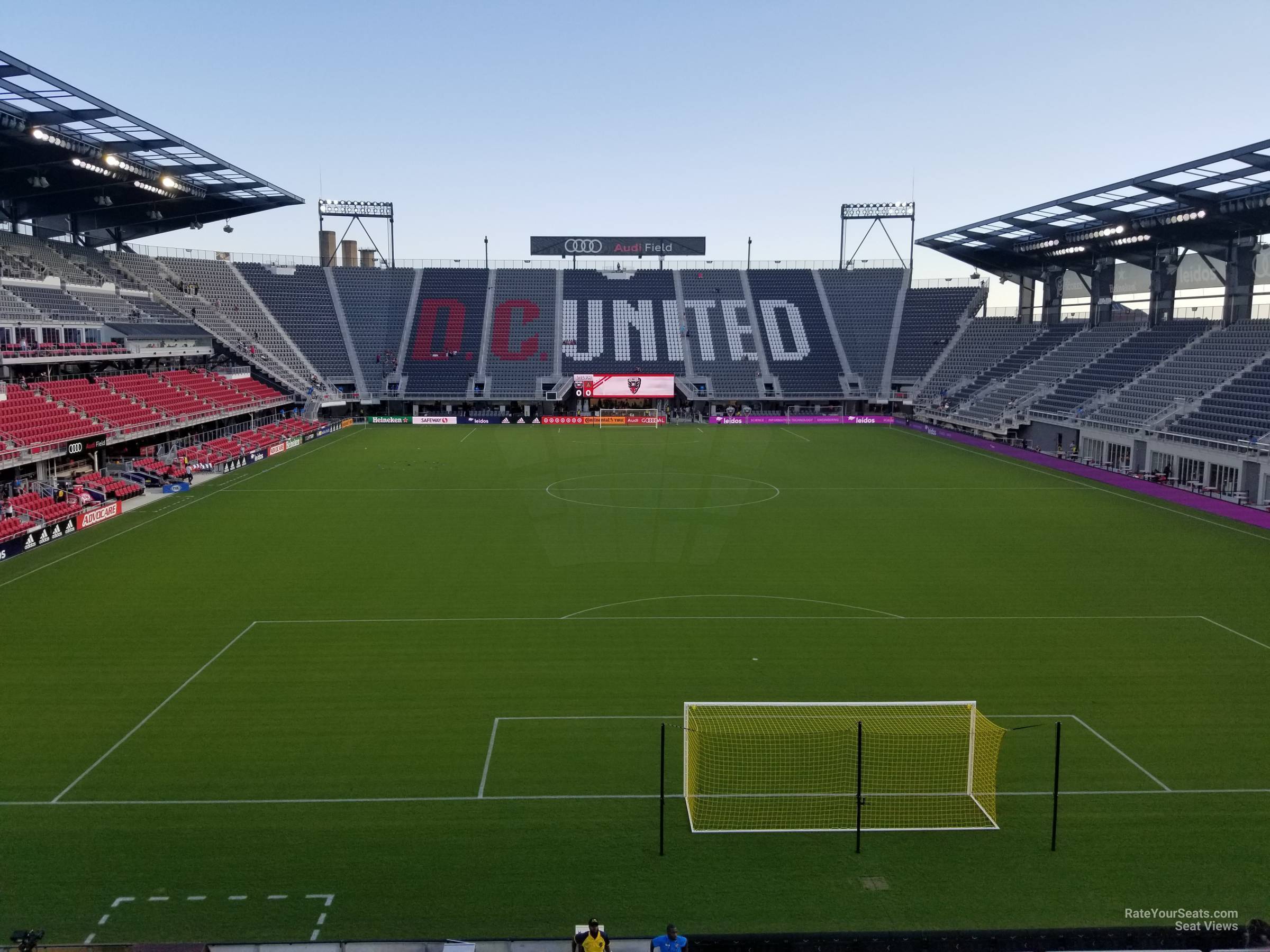 section 138, row 17 seat view  - audi field
