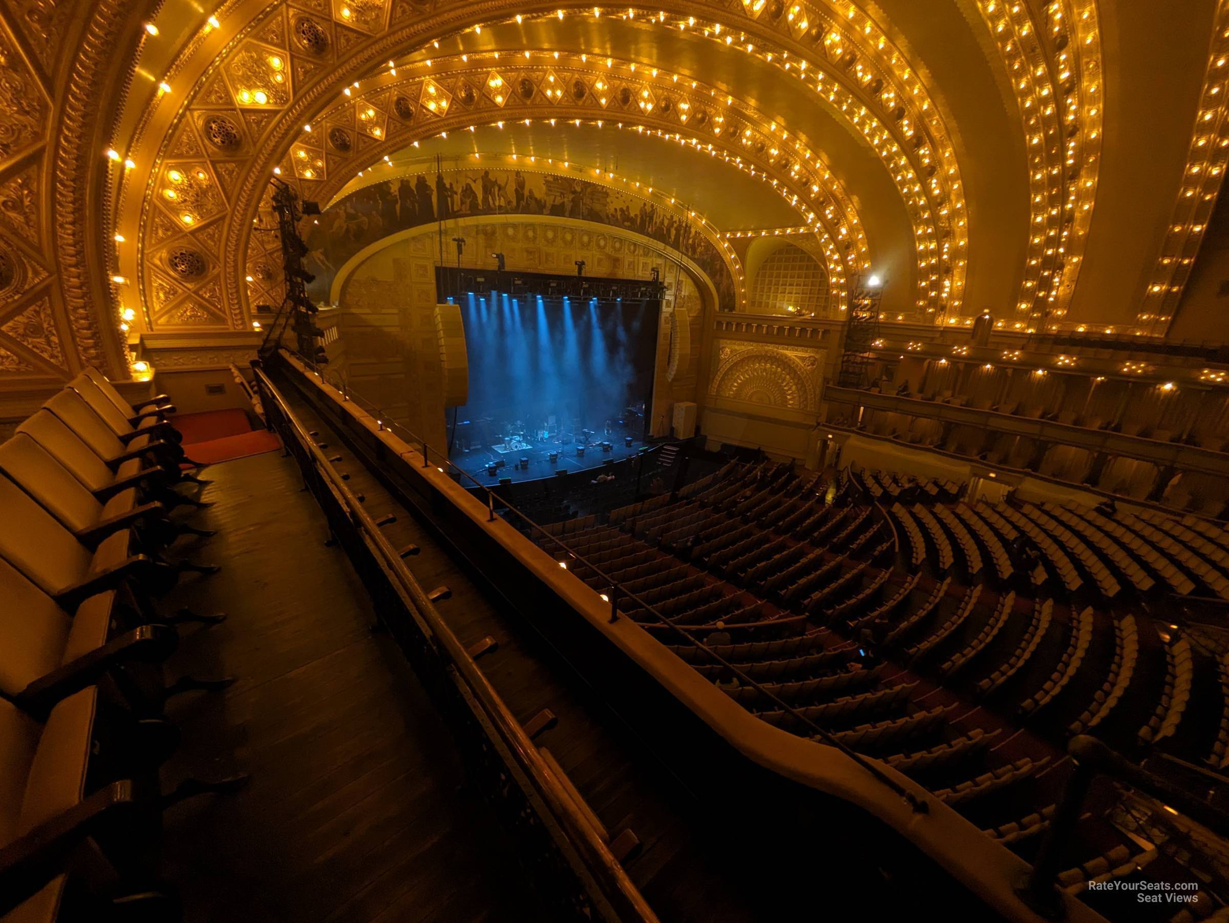 fbl l, row b seat view  - auditorium theatre