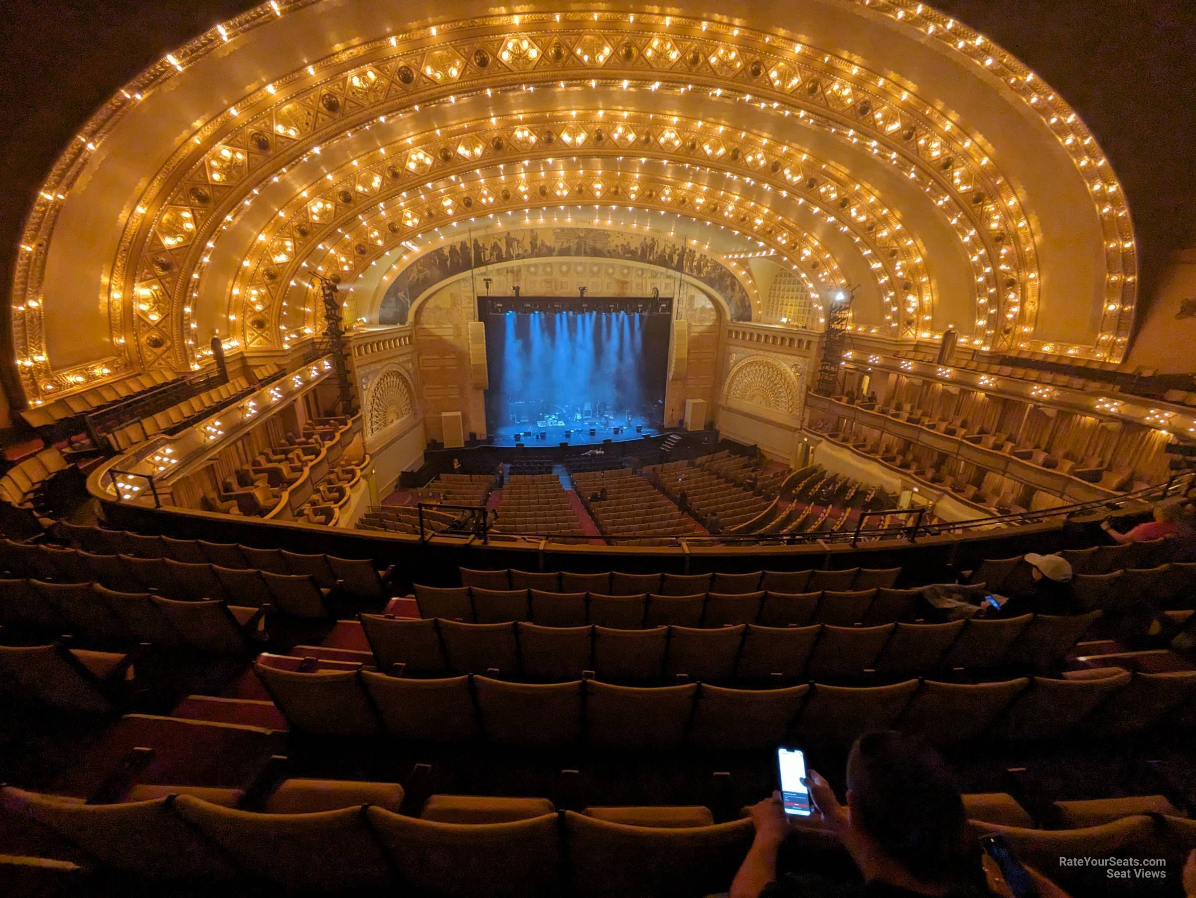 fblc lc, row g seat view  - auditorium theatre