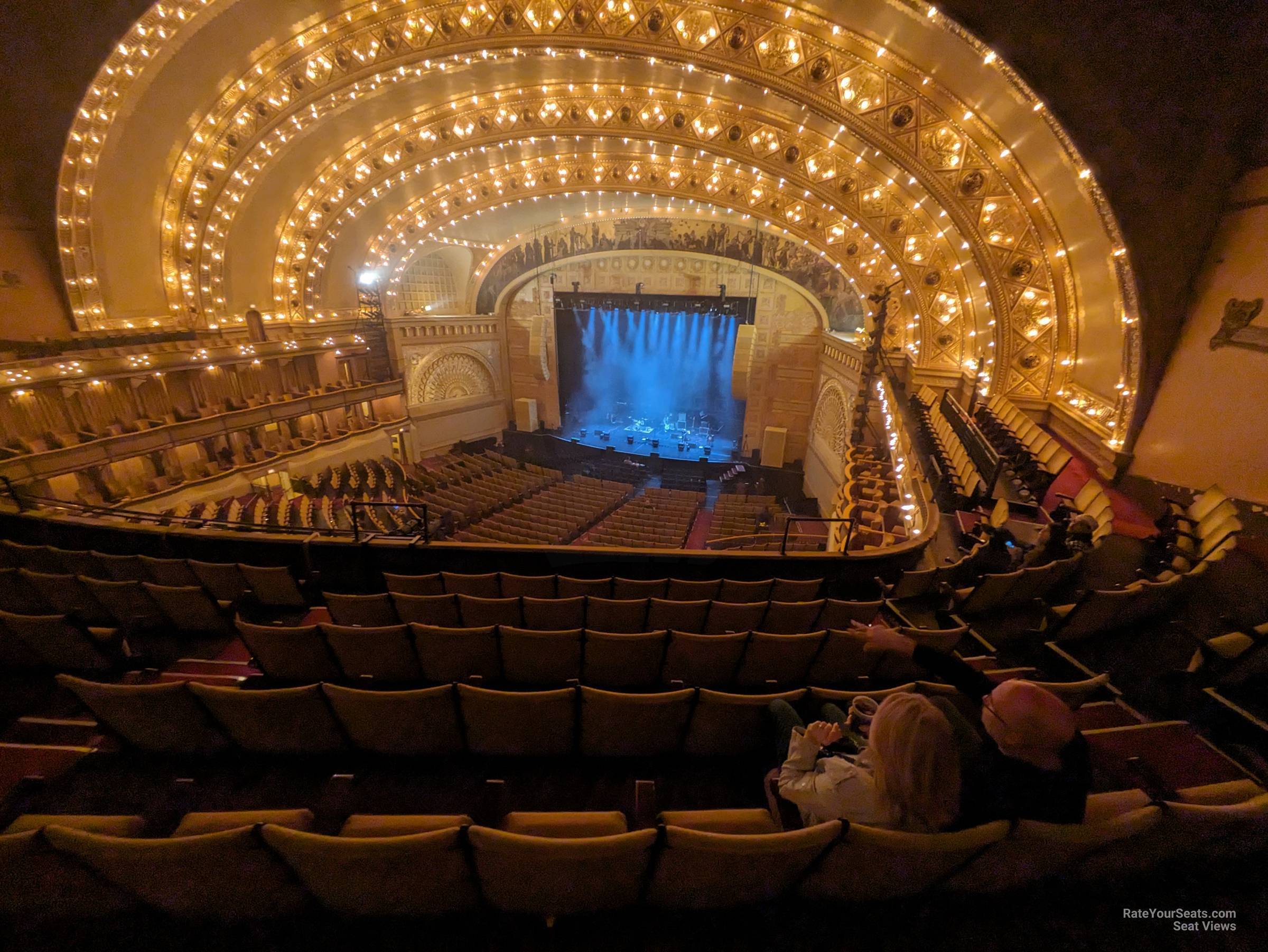 fblc r, row g seat view  - auditorium theatre