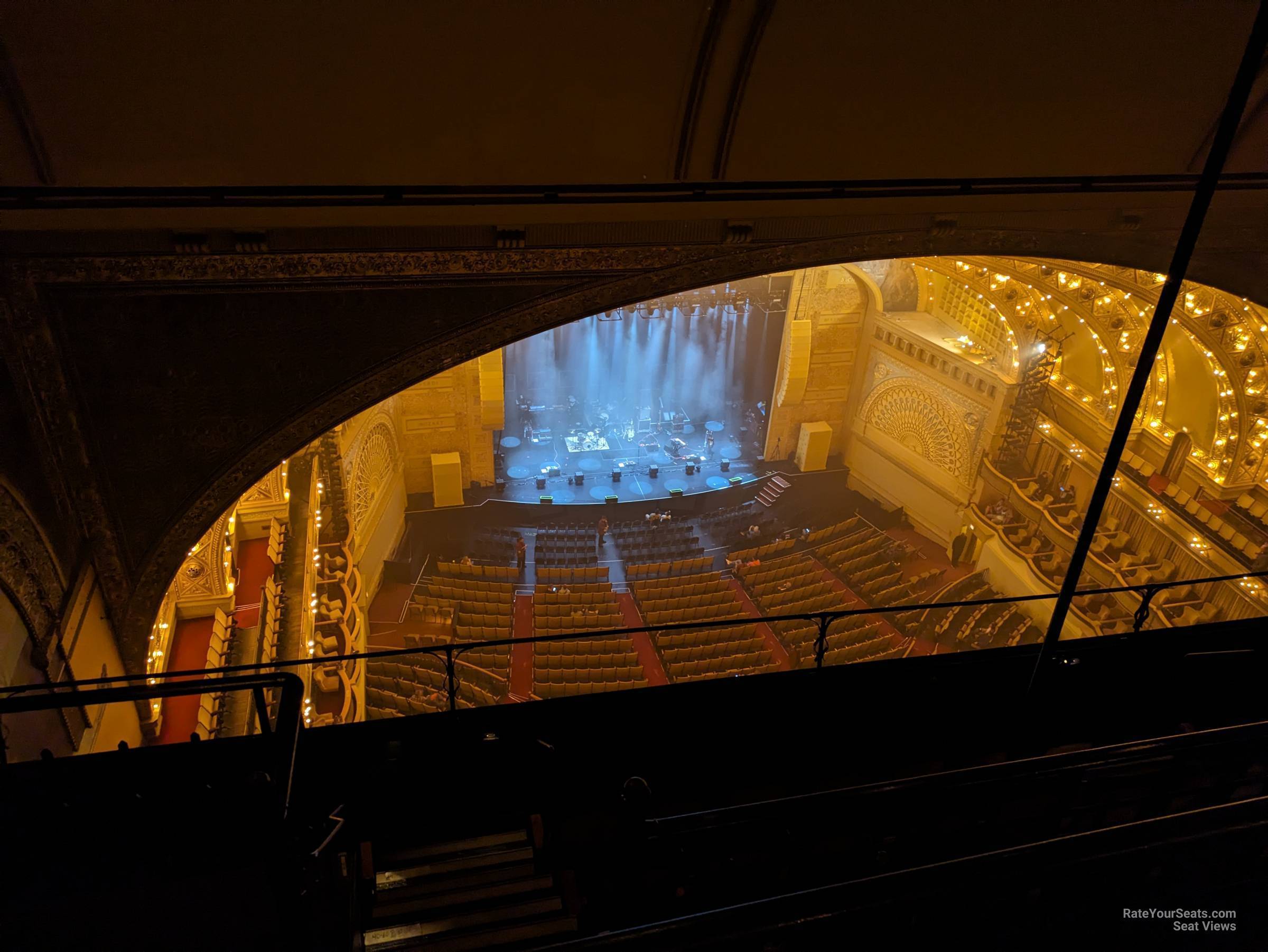 gal l, row e seat view  - auditorium theatre