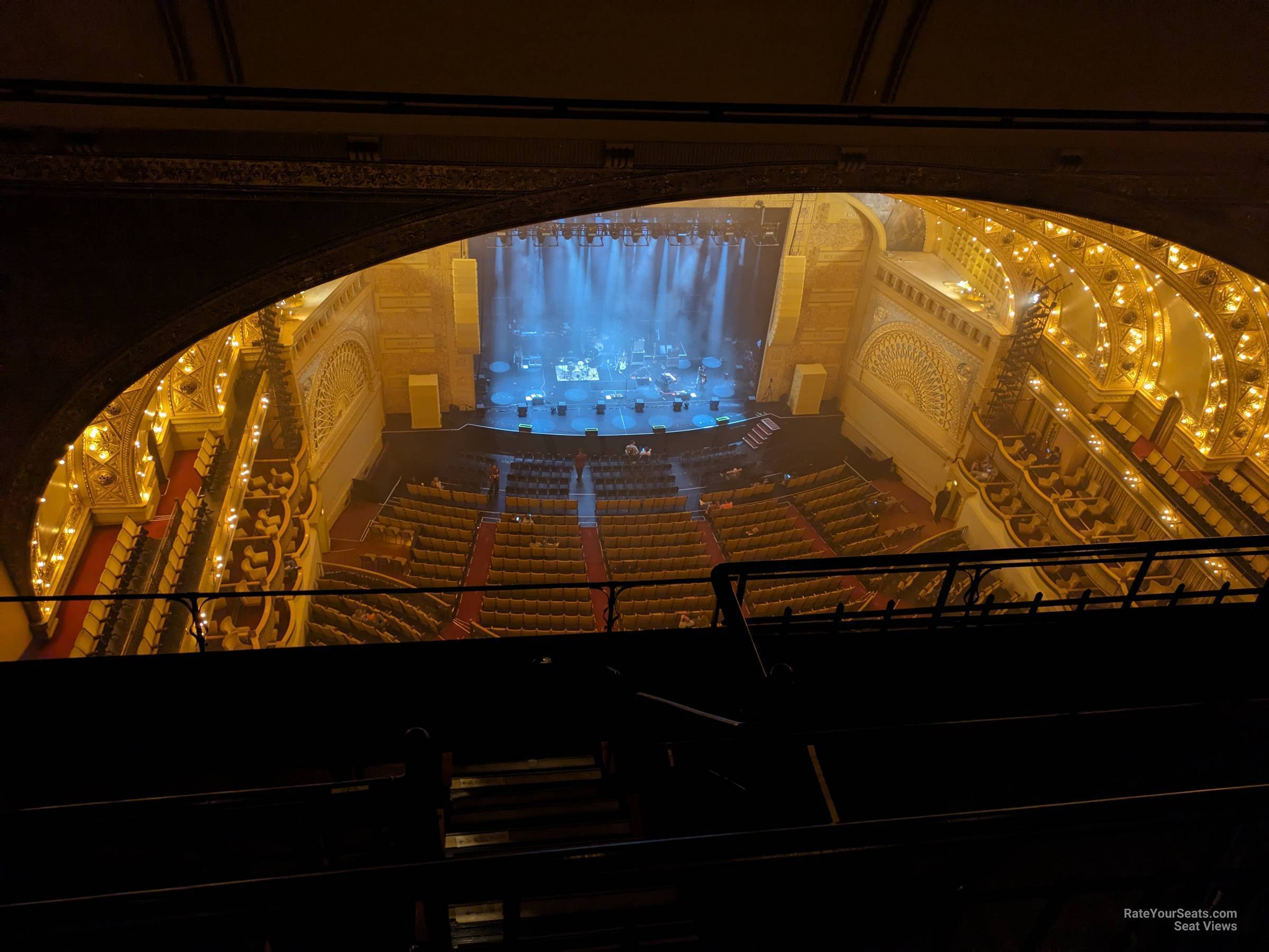 gal lc, row e seat view  - auditorium theatre