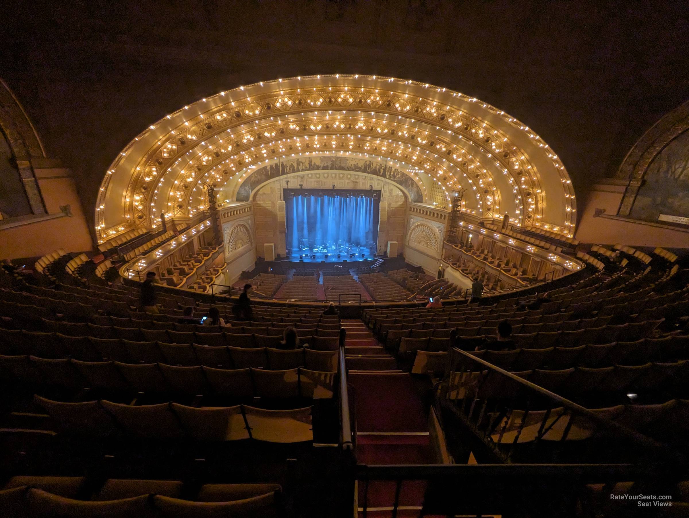 mblc cl, row m seat view  - auditorium theatre