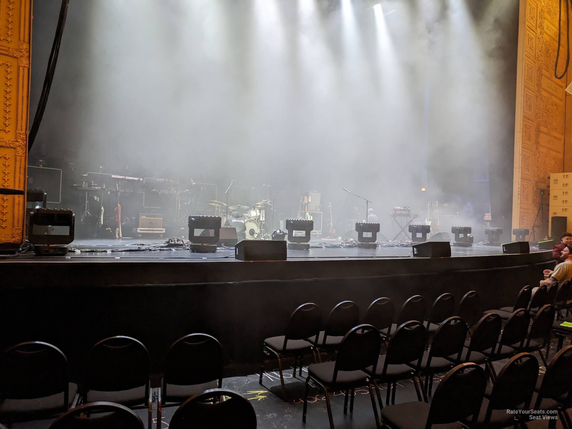 pit l, row ccc seat view  - auditorium theatre