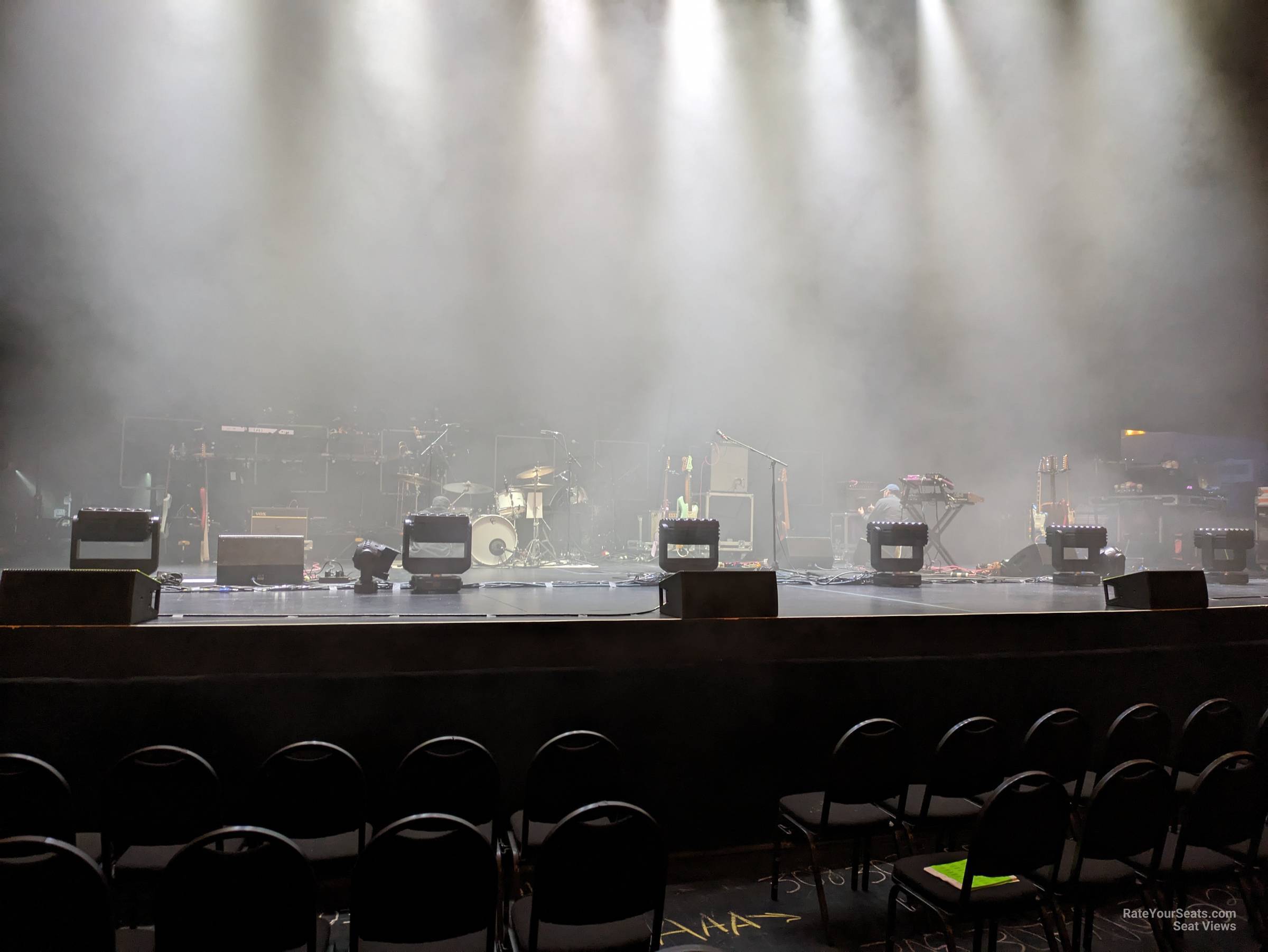 pit lc, row ddd seat view  - auditorium theatre