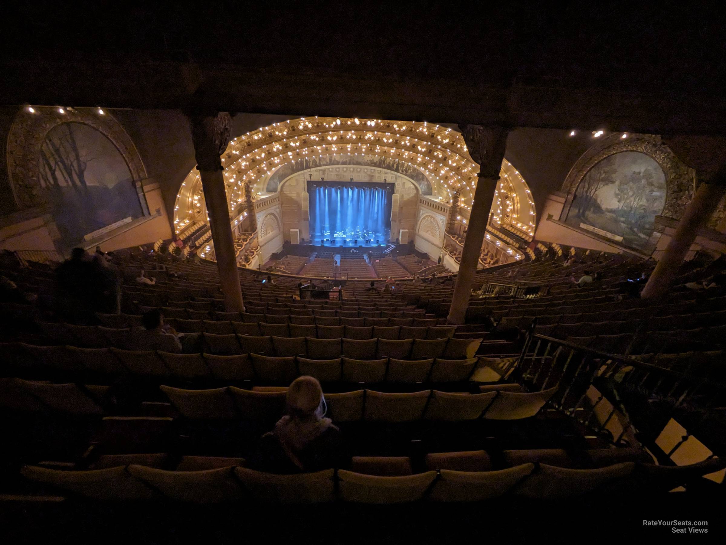 rblc cl, row v seat view  - auditorium theatre