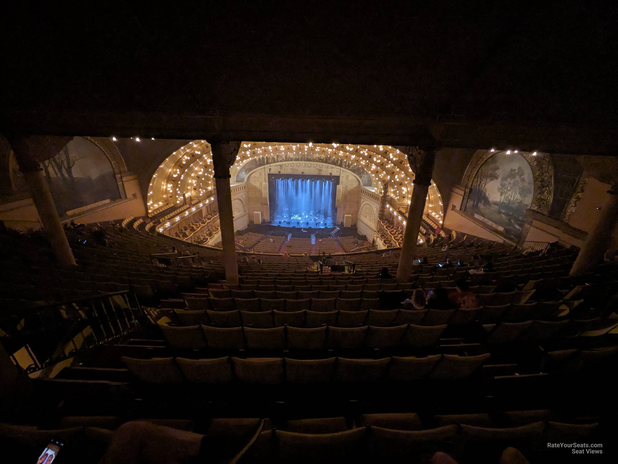 rblc cr, row v seat view  - auditorium theatre