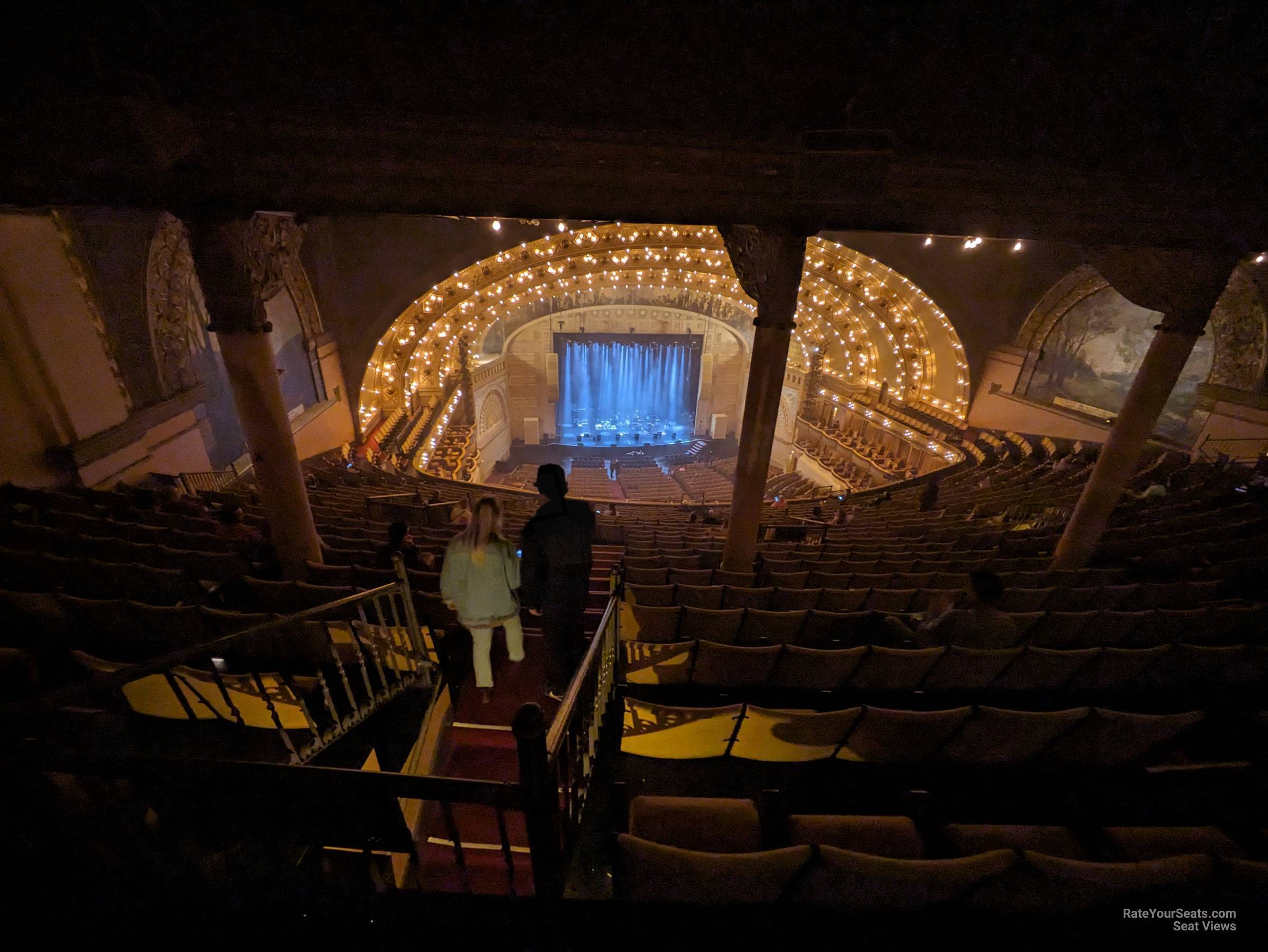 rblc lc, row v seat view  - auditorium theatre